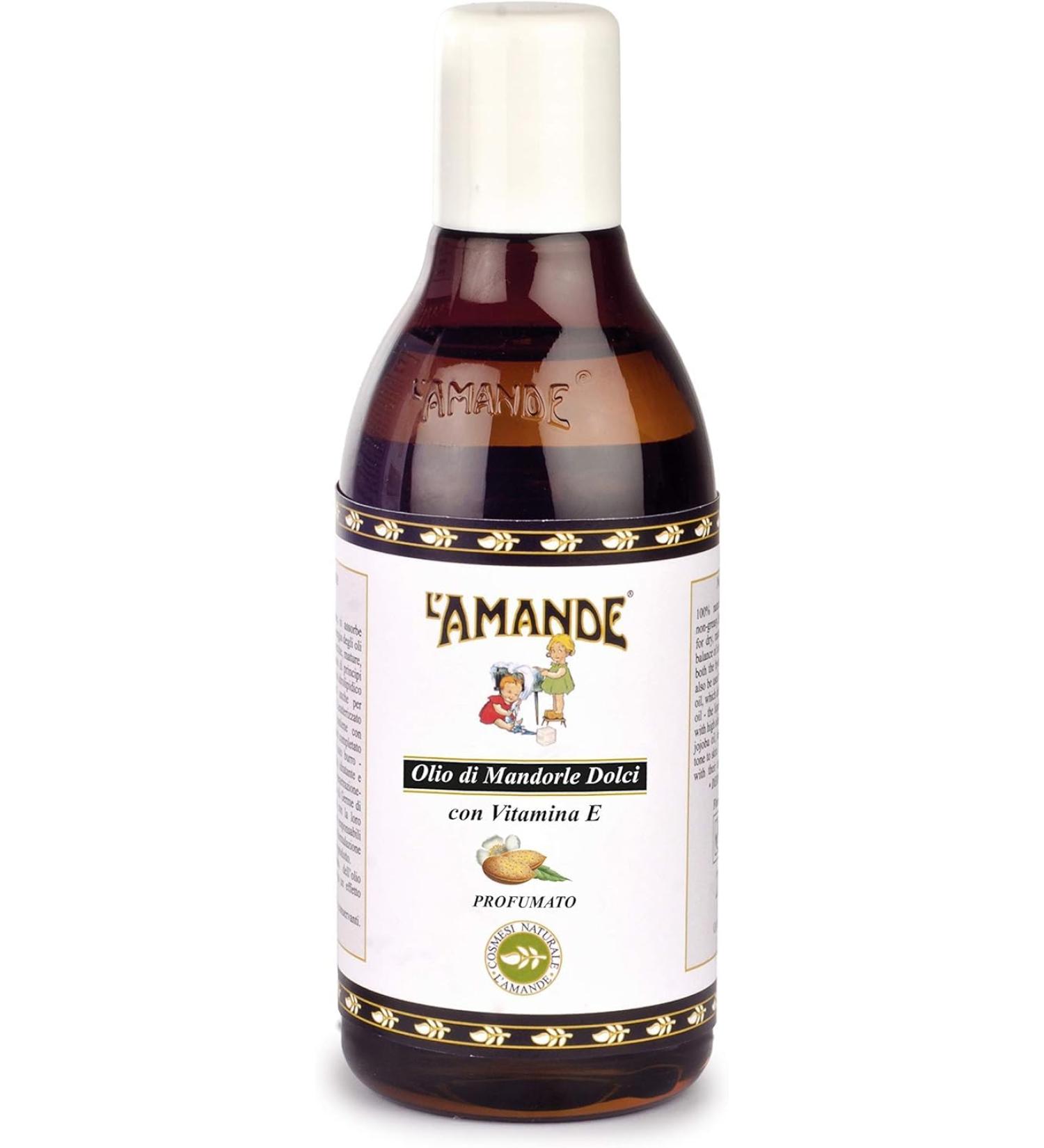 LAmande Sweet Almond Oil 250ml - Premium Fragrant Almond Oil for Skincare | Buy Internationally - Buy Online on GoSupps.com
