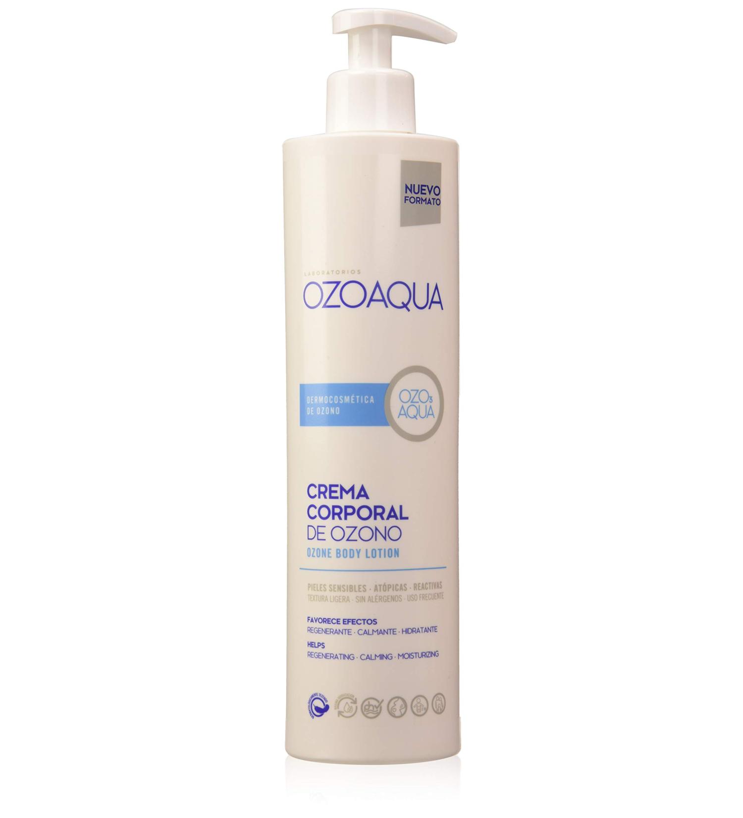 Ozoaqua Body Cream 500 ml - Hydrating Moisturizer for All Skin Types | International Shipping Available - Buy Online on GoSupps.com