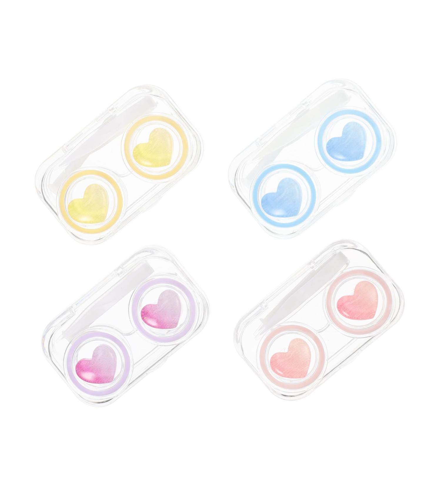 Buy Healvian 4-Piece Transparent Makeup Container Suitcase - Ideal Travel Cosmetic Holder with Mirror - Durable PP Cosmetic Case - Buy Online on GoSupps.com