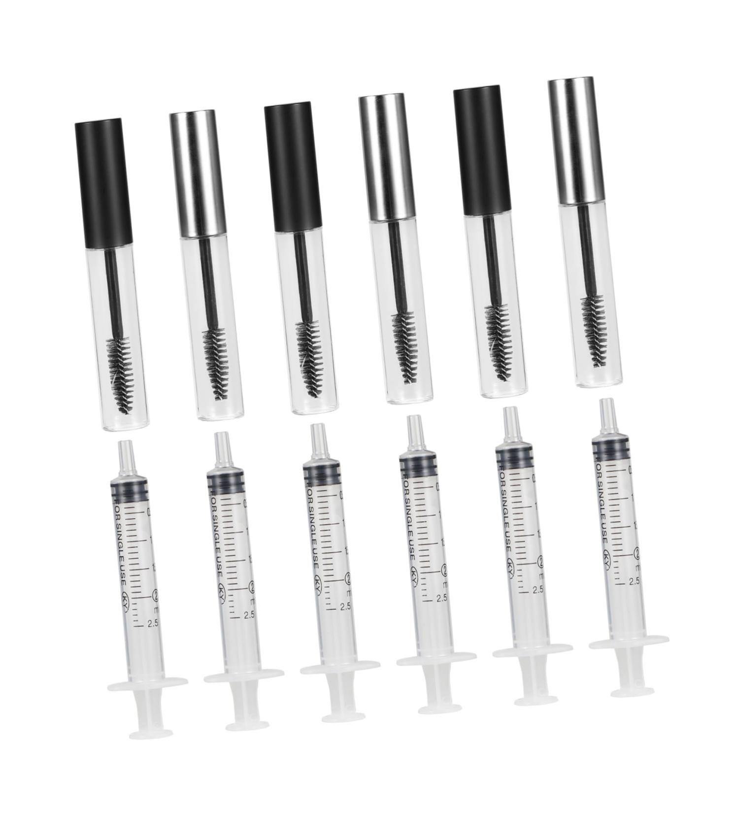 Outanaya 12pcs Mascara Tube Empty Mascara Bottle Empty Eyelash Tube Eyelash Kit Eyelash Curler Kit Plastic - Buy Online on GoSupps.com