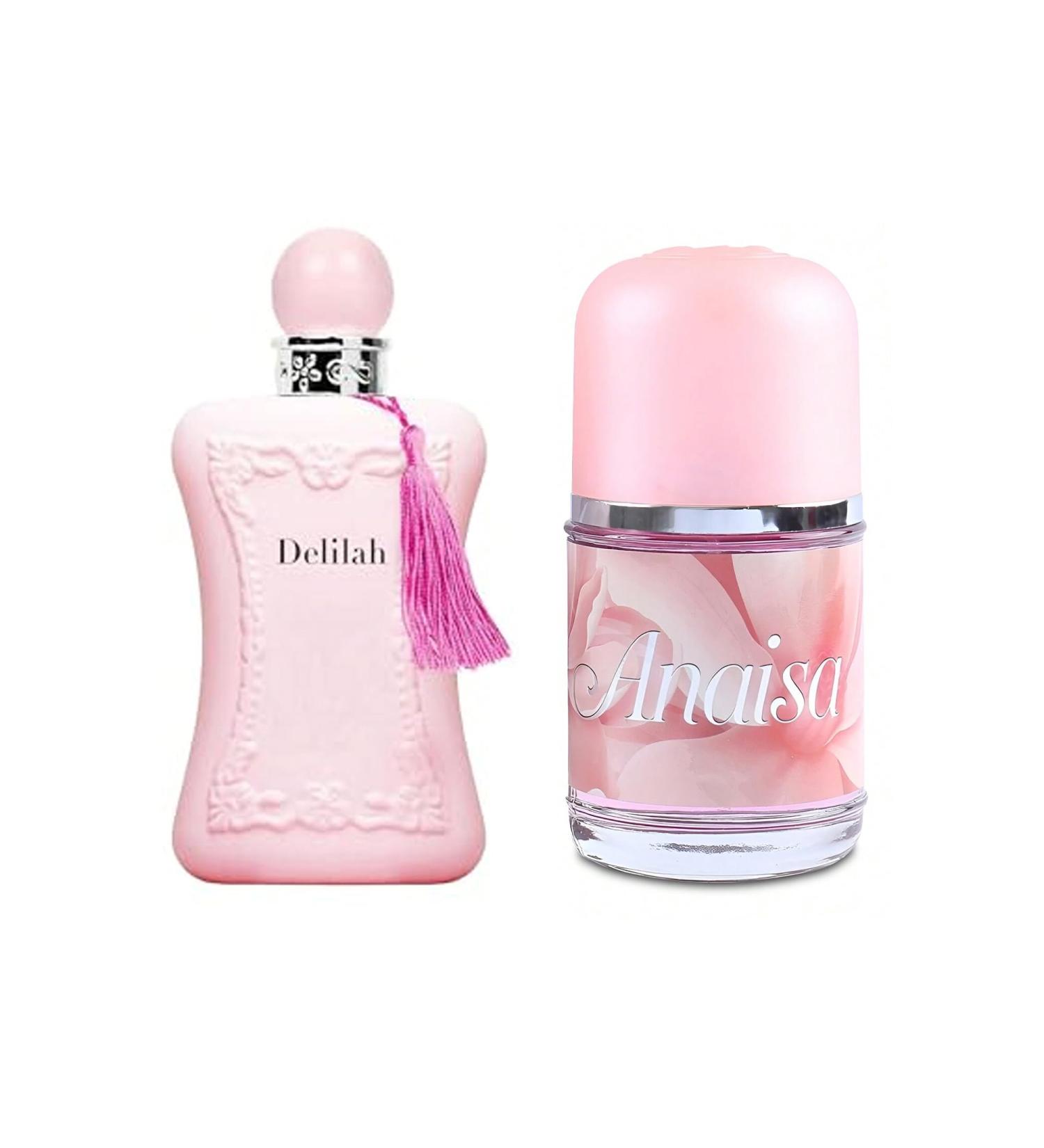 Women's Delilah&Anaisa Perfume Set Romantic Floral Scent Eau De Parfum Spray for Women 3.4 Fl Oz Each Bottle Daily Used Fragrance - Buy Online on GoSupps.com