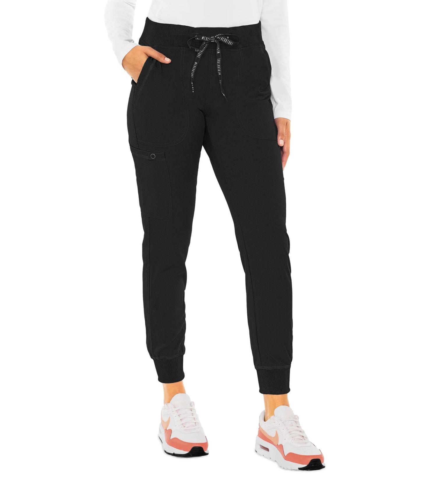 Med Couture Touch Women's Black Jogger Yoga Pant - Size Medium - Buy Online on GoSupps.com