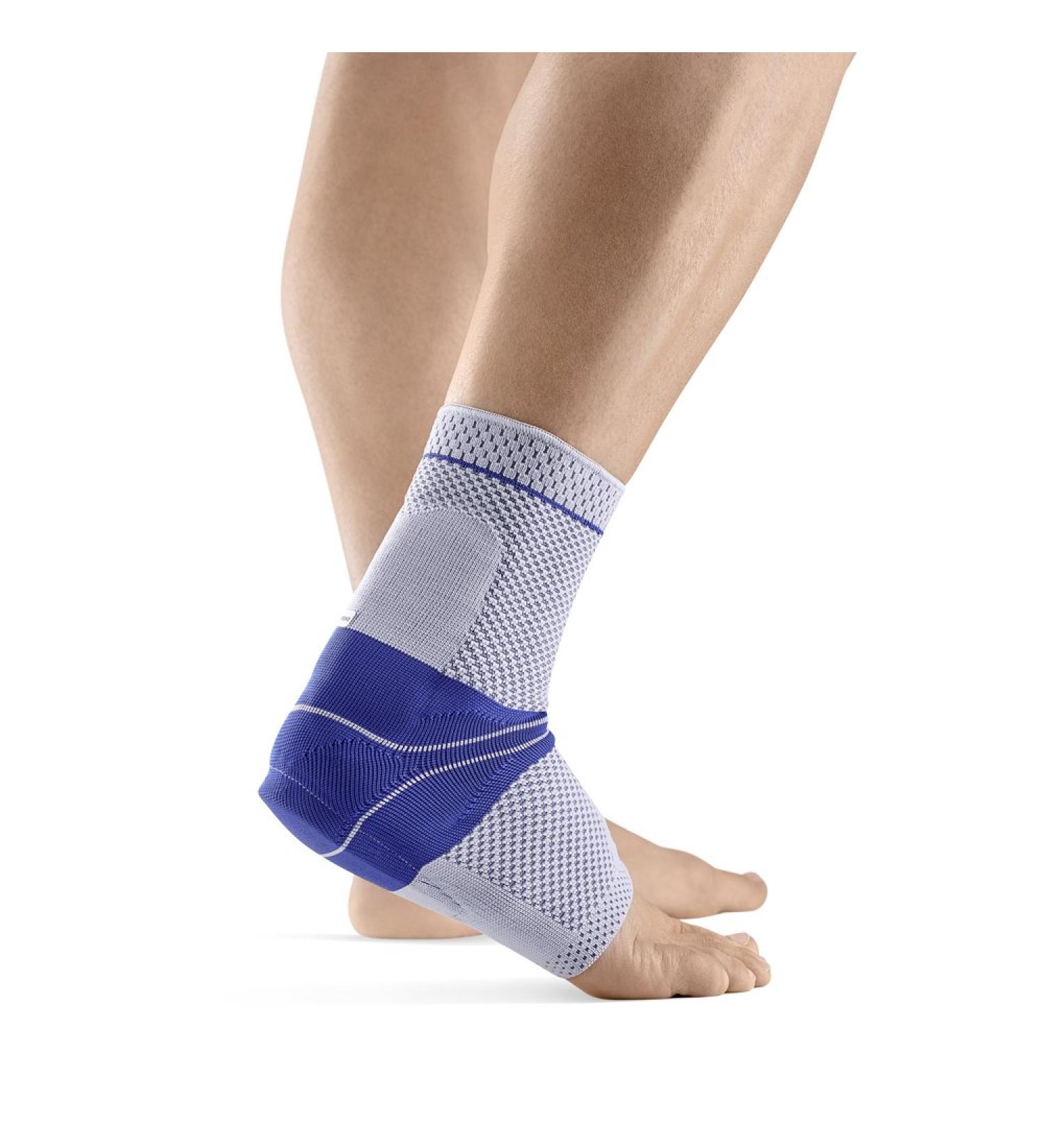 Bauerfeind AchilloTrain Left Ankle Brace - Size 3 Titanium - Achilles Tendon Support for Targeted Relief and Mobility - Buy Online on GoSupps.com