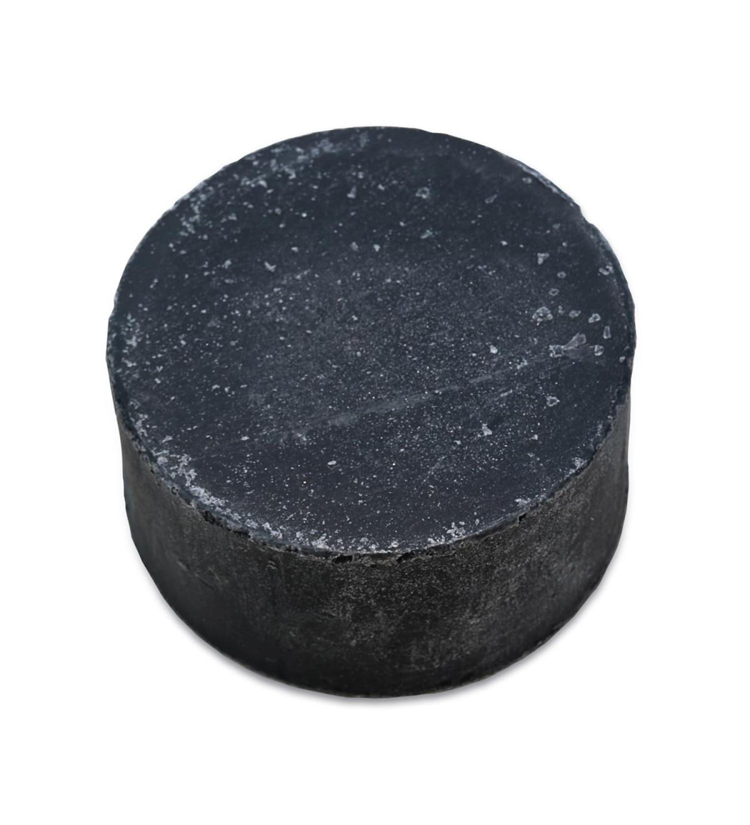 Klar Seifen Activated Carbon Shaving Soap Refill 110g, Palm Oil Free, Suitable for Acne Prone / Sensitive / Oily Skin, 11271