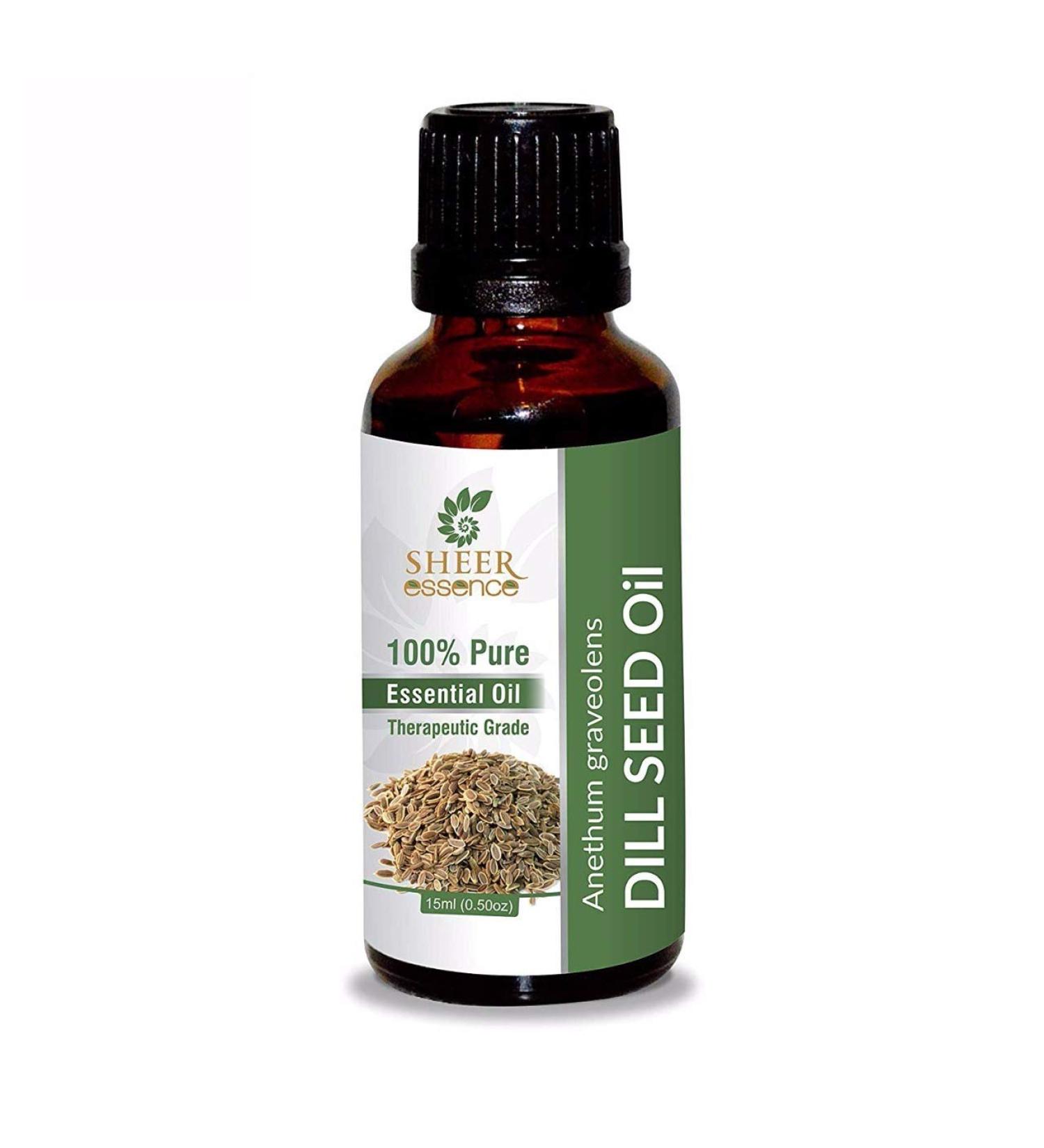 Dill Seed Oil -(Anethum Graveolens)- Essential Oil 100% Pure Natural Undiluted Uncut Therapeutic Grade Oil 16.90 Fl.OZ Dill Seed OIL 500ML (16.90 Fl.OZ)