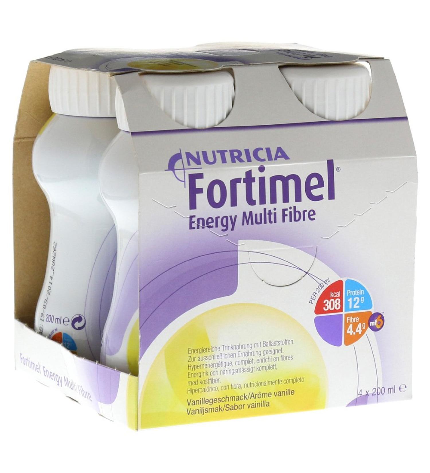 FORTIMEL ENERGY MULTI F vanilla 4/200ml