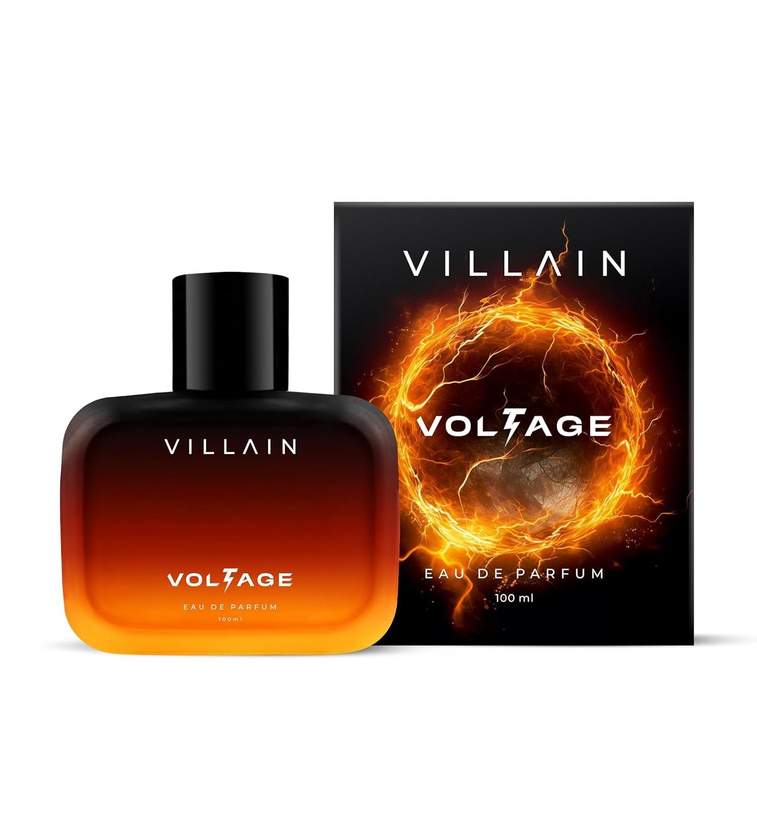Bloom Beauty Villain Voltage Eau de Parfum for Men | Spicy Fougere Long Lasting Fragrance - 100ml Liquid - Buy Online on GoSupps.com