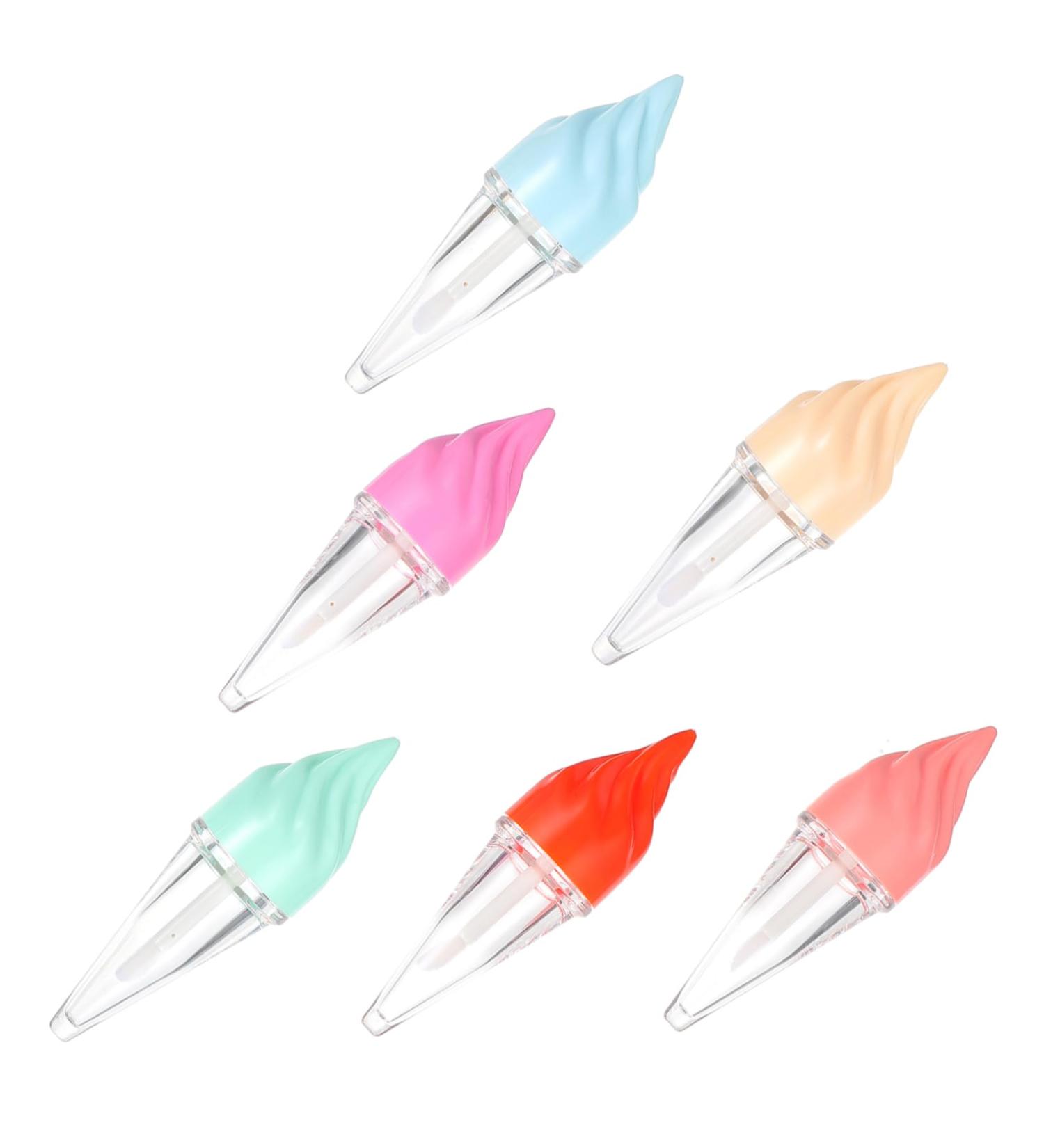 Homoyoyo Lot De 6 Tubes De Brillant L vres Vides Pour Cr me Glac e Rechargeables Et Portables Format Moyen Outil Cosm tique Pour Voyage Et Usage Quotidien - Buy Online on GoSupps.com