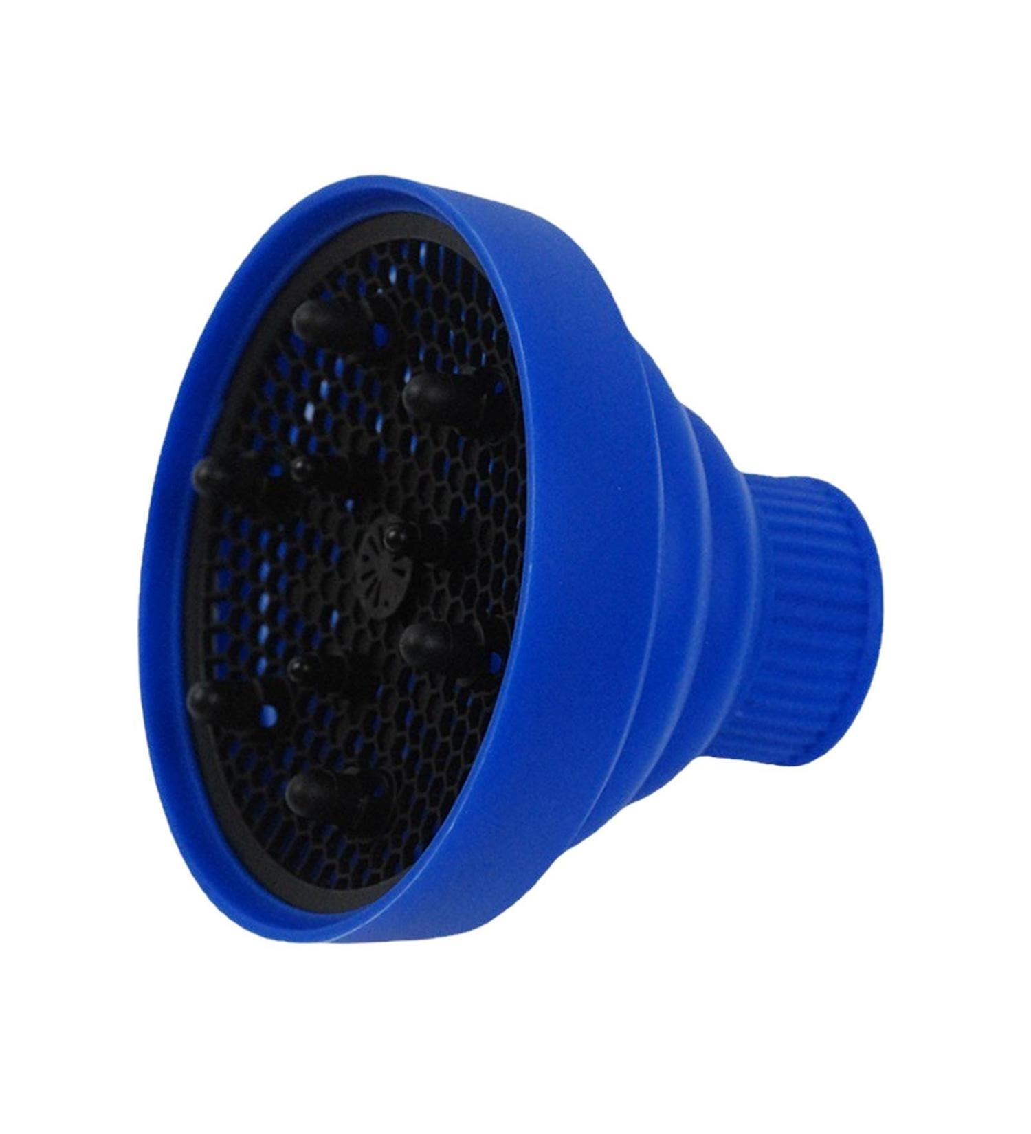 Pzuryhg Hair Dryer Hood Silicone Foldable Blow Dryer Nozzle Heat Resistant Soft Blow Dryer Accessory Multifunctional Hair Styling Supplies for Girls blue - Buy Online on GoSupps.com