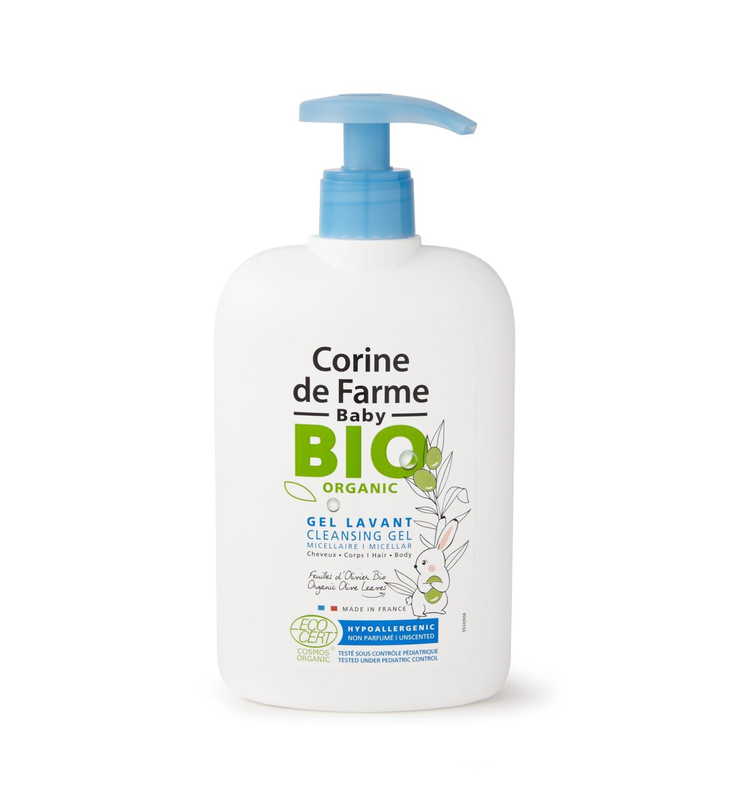 Organic Micellar Bath Gel for Body & Hair - 500ml | Gentle Cleanser | International Shipping - Buy Online on GoSupps.com