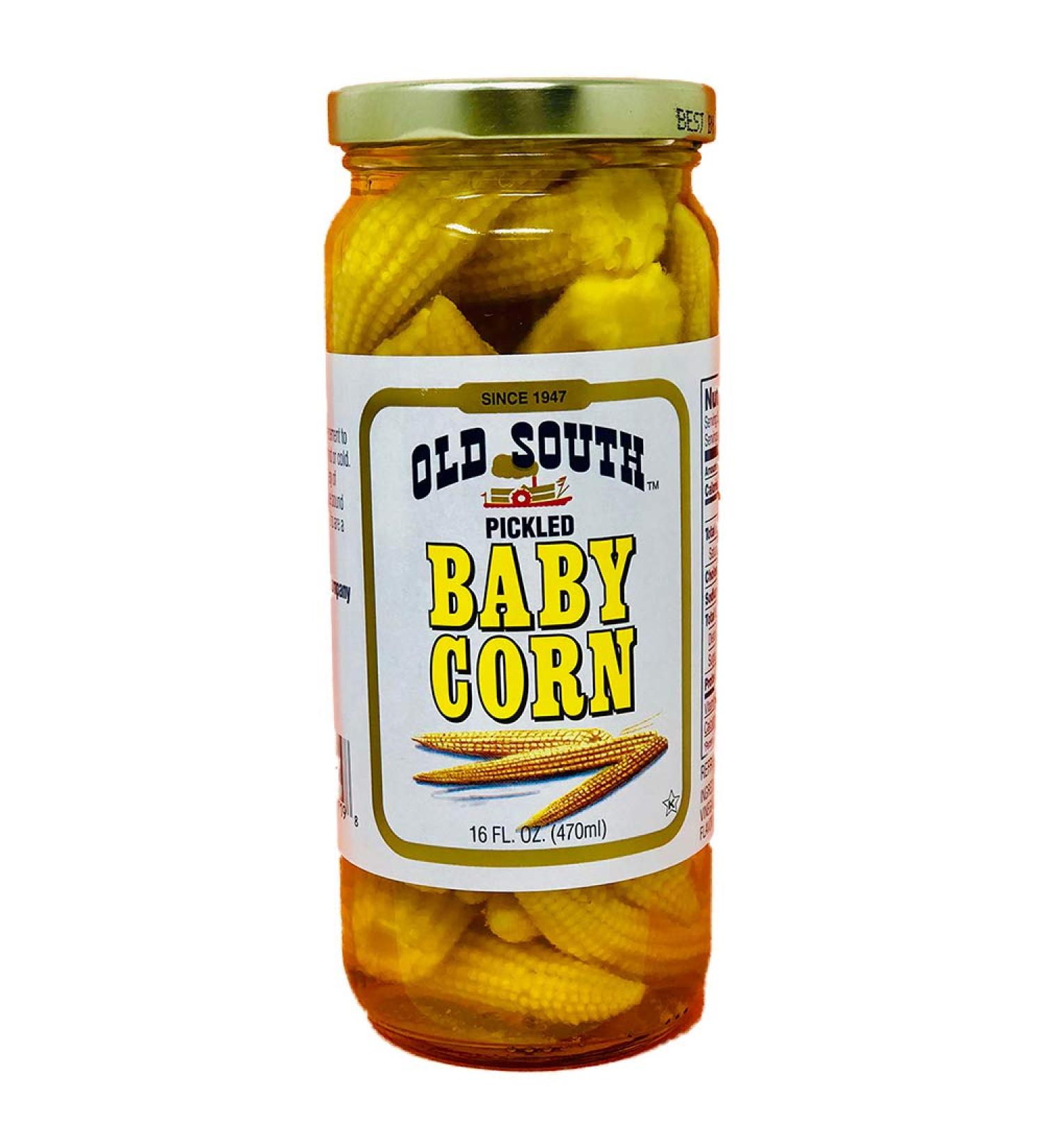 Old South Pickled Baby Corn - 16 fl oz - (Pack of 1)