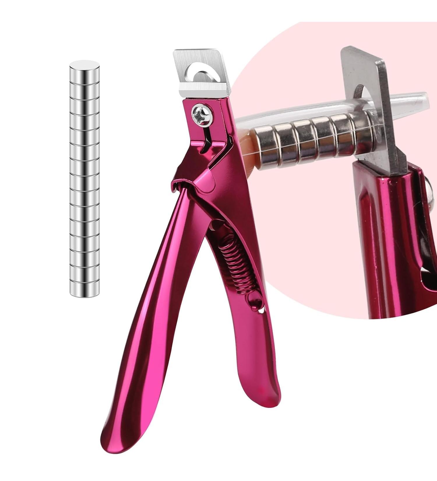 VIDSTW Nail Clipper with 14 Magnets Length Adjuster Nail Clippers with Comfort Grip Nail Clippers Gel Nails Fingernail Clippers Removable Nail Clippers for Artificial Nails Acrylic Nails Natural - Buy Online on GoSupps.com