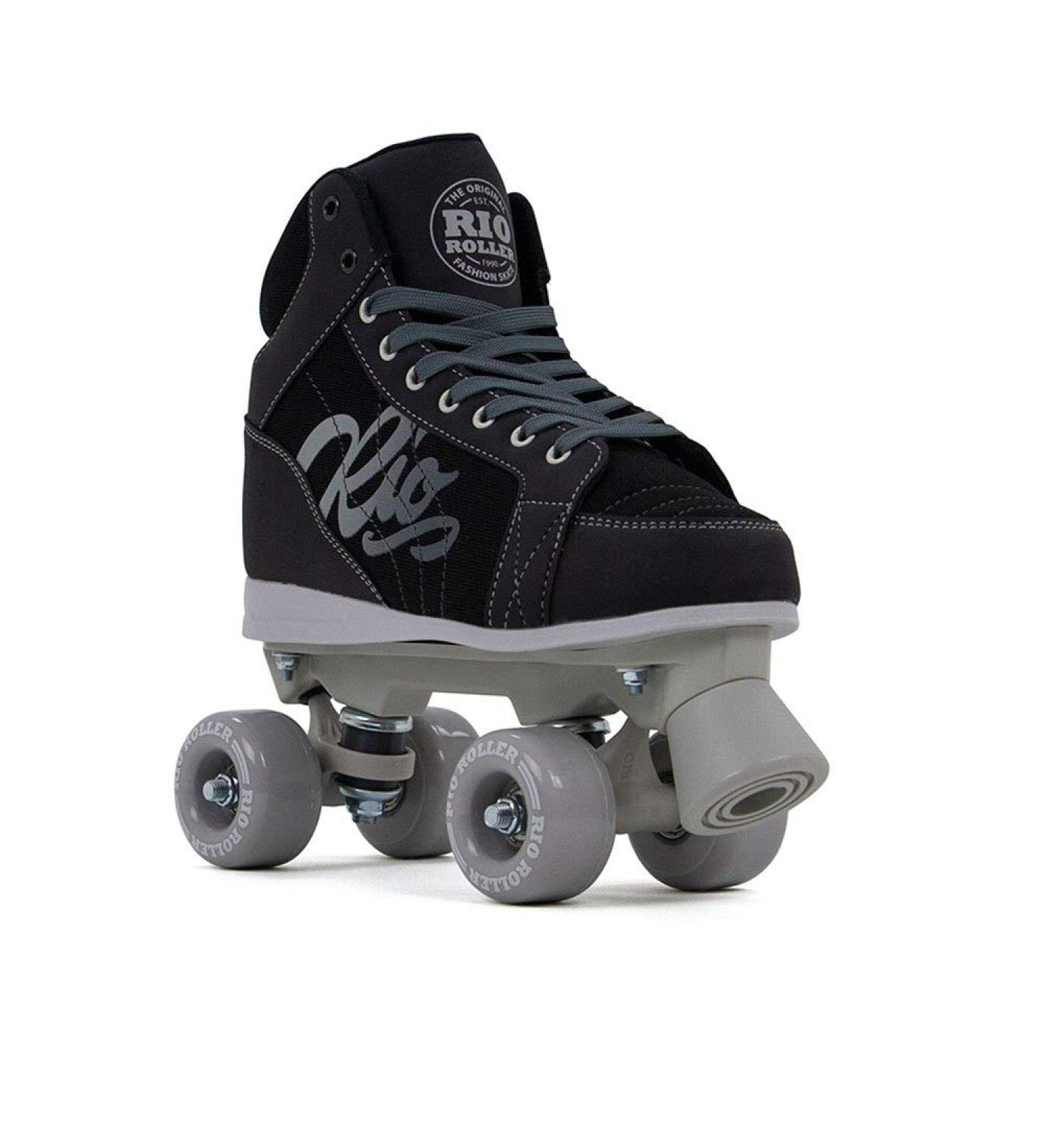 Rio Roller Lumina Roller Skates Black/Grey 40.5