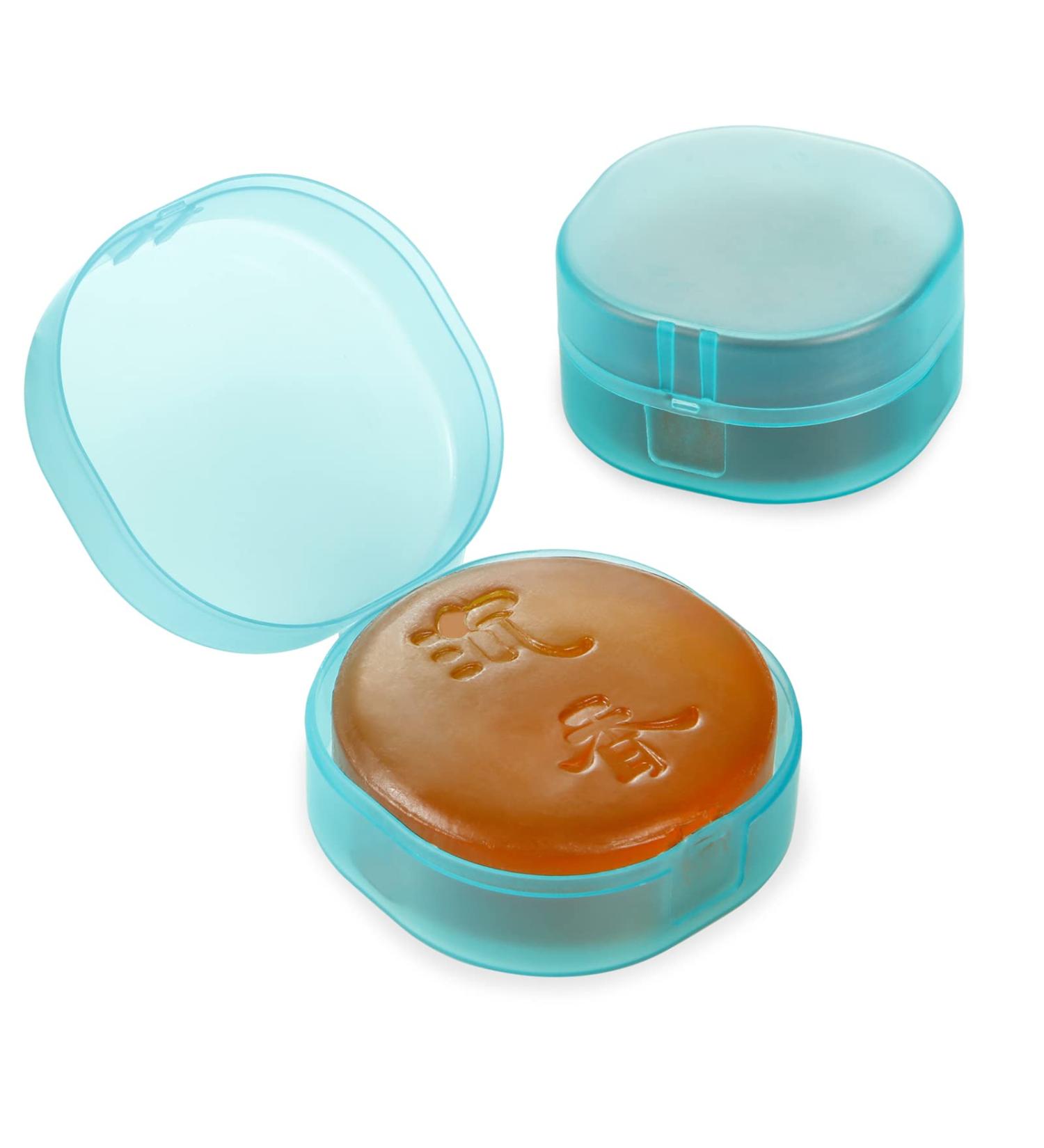 Eaglewood Exfoliating Body Soap + Soap Pouch | Natural Plant Scent | Eczema Relief | Travel-friendly | Body Bar for Men & Women - Buy Online on GoSupps.com