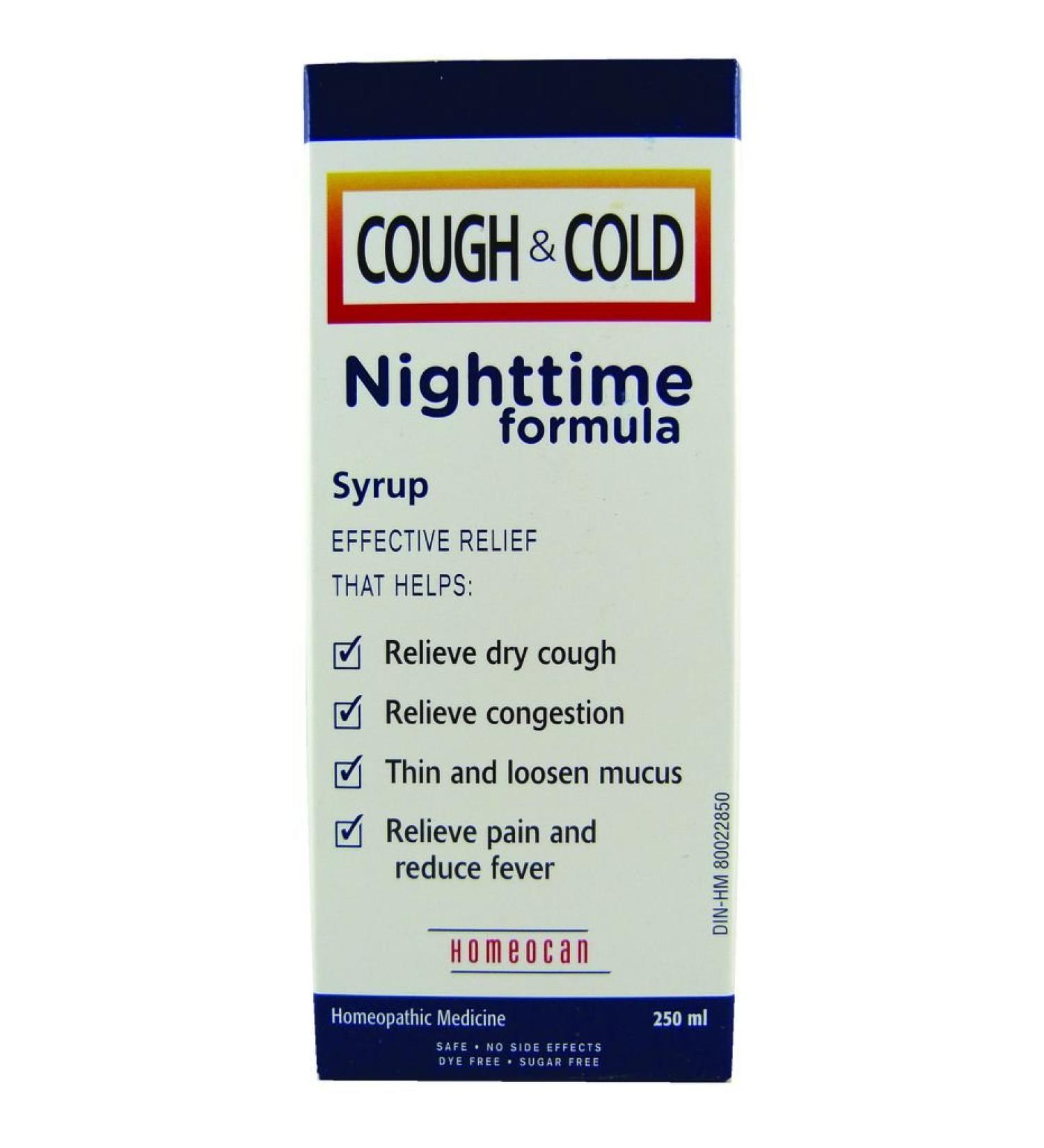 Cough & Cold Nighttime Syrup 250 ml | Real Relief