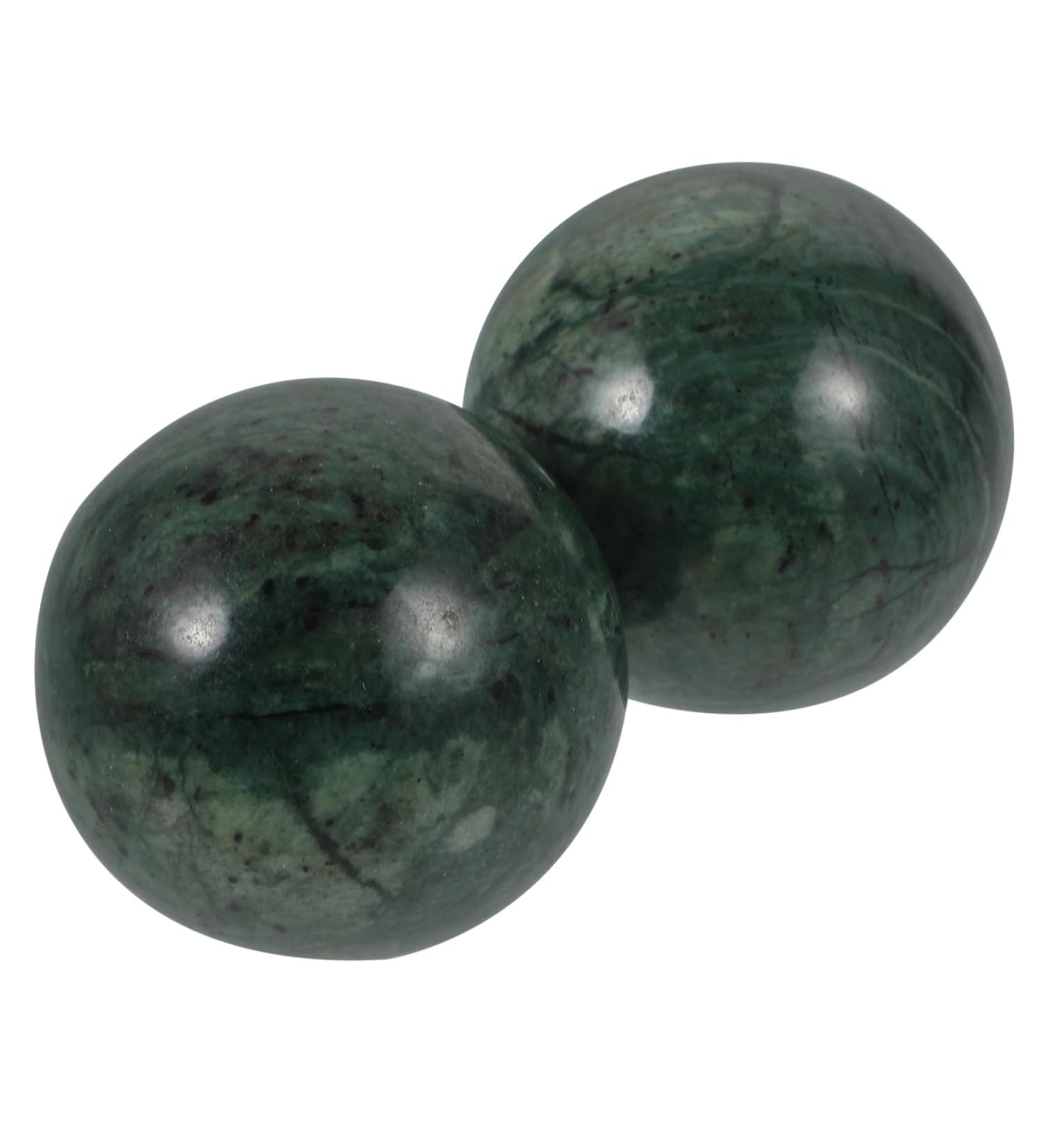 Collbath 2-in-1 Jade Fitness & Massage Balls - Magnetic Baoding Hand Balls for Adults | Home D cor & Wellness Tool - Buy Online on GoSupps.com