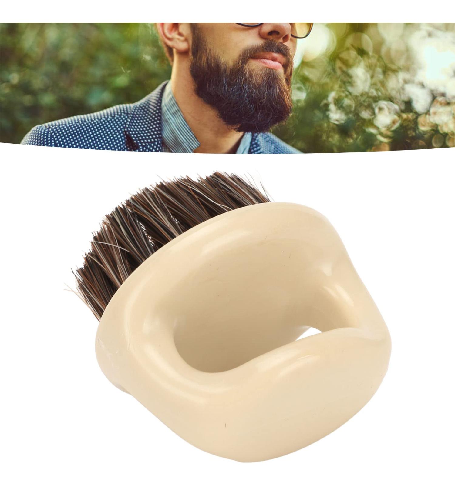 Handmade Shaving Brush Set - Men's Razor Brush with Soft Bristles | Skin-Friendly Hairdressing Styling Brush - 3 Pieces - Buy Online on GoSupps.com