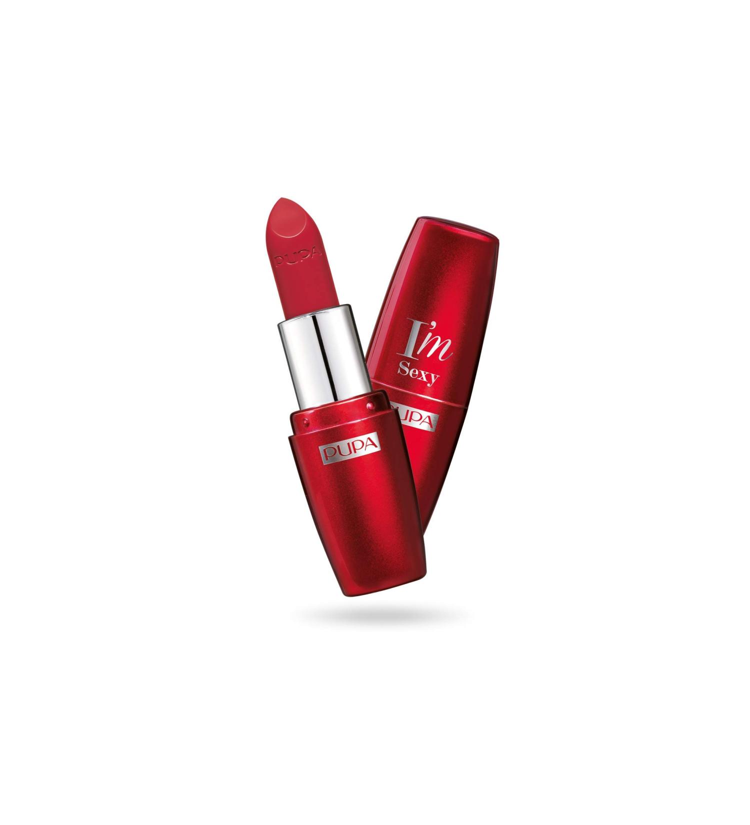 Pupa Pupa I'm Sexy Lipstick Absolute Brightness 003 Berry Temptation Red