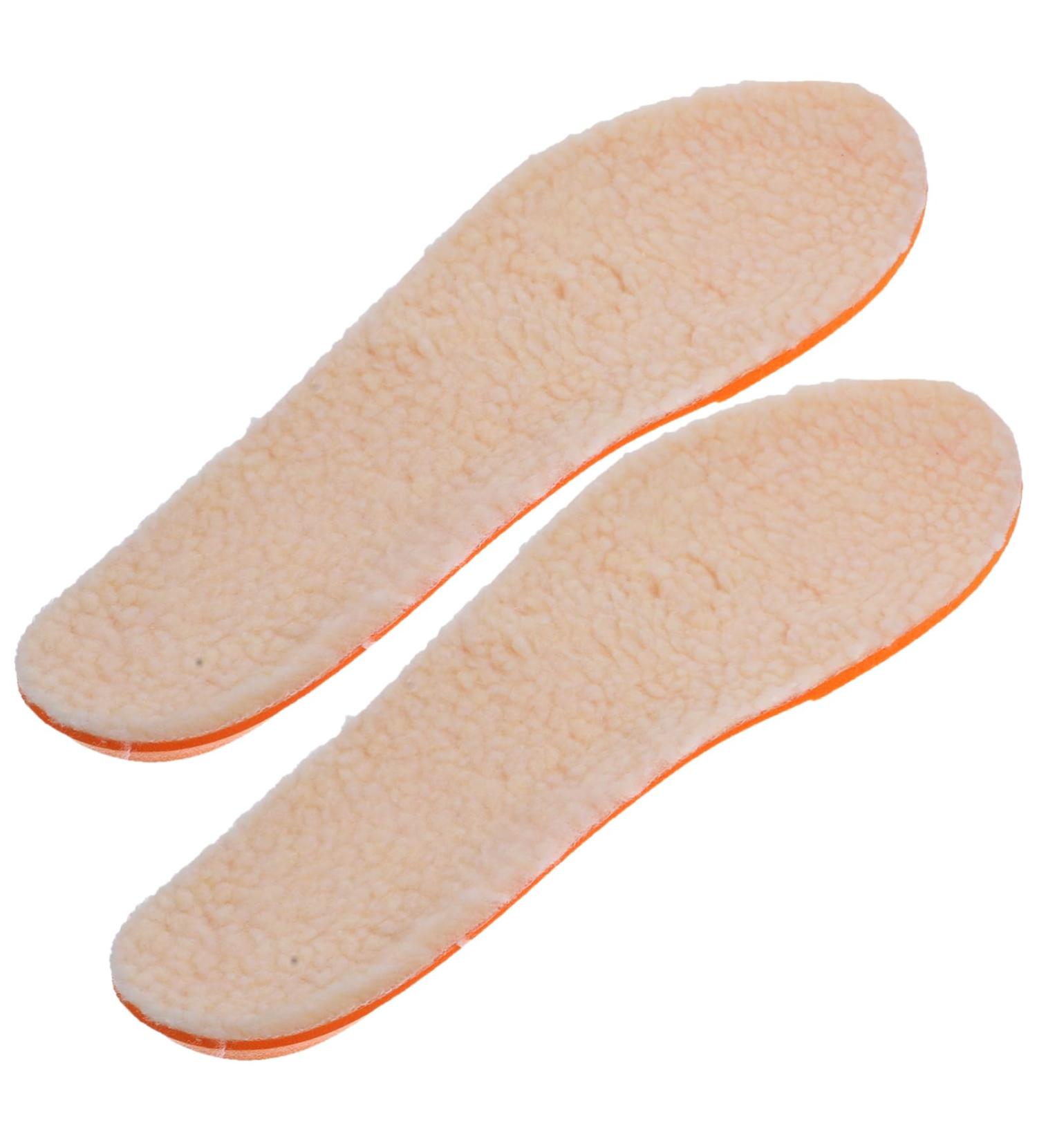 NOLITOY Warm Insoles for Men - Plantar Fasciitis Comfort Athletic Support & Winter Foot Care | Ideal for Running Shoes & Slippers - Buy Online on GoSupps.com