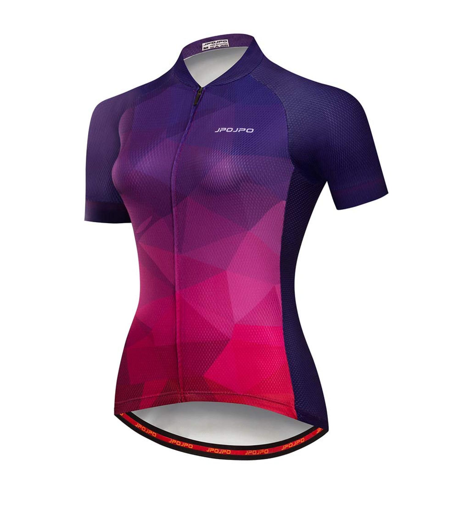 Buy Women's Short Sleeve Cycling Jersey - Reflective A5 Biking Shirt for Optimal Performance - International Shipping Available - Buy Online on GoSupps.com