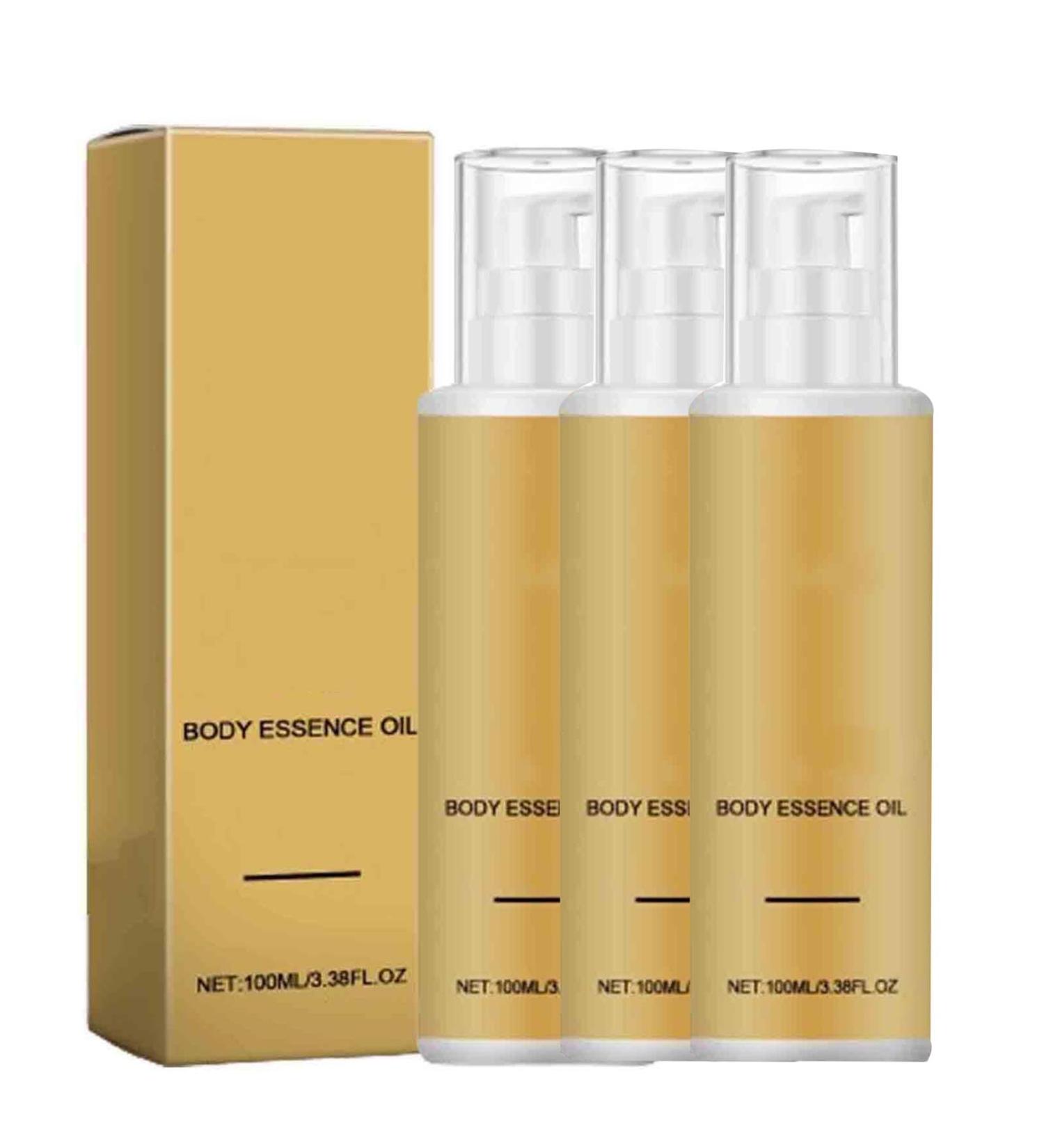 MIOKUKO 100 ml Silk Body Essence Oil Firming Extract Body Lotion Silk Body Oil Liquid for Anti-Wrinkle (3PCS) - Buy Online on GoSupps.com