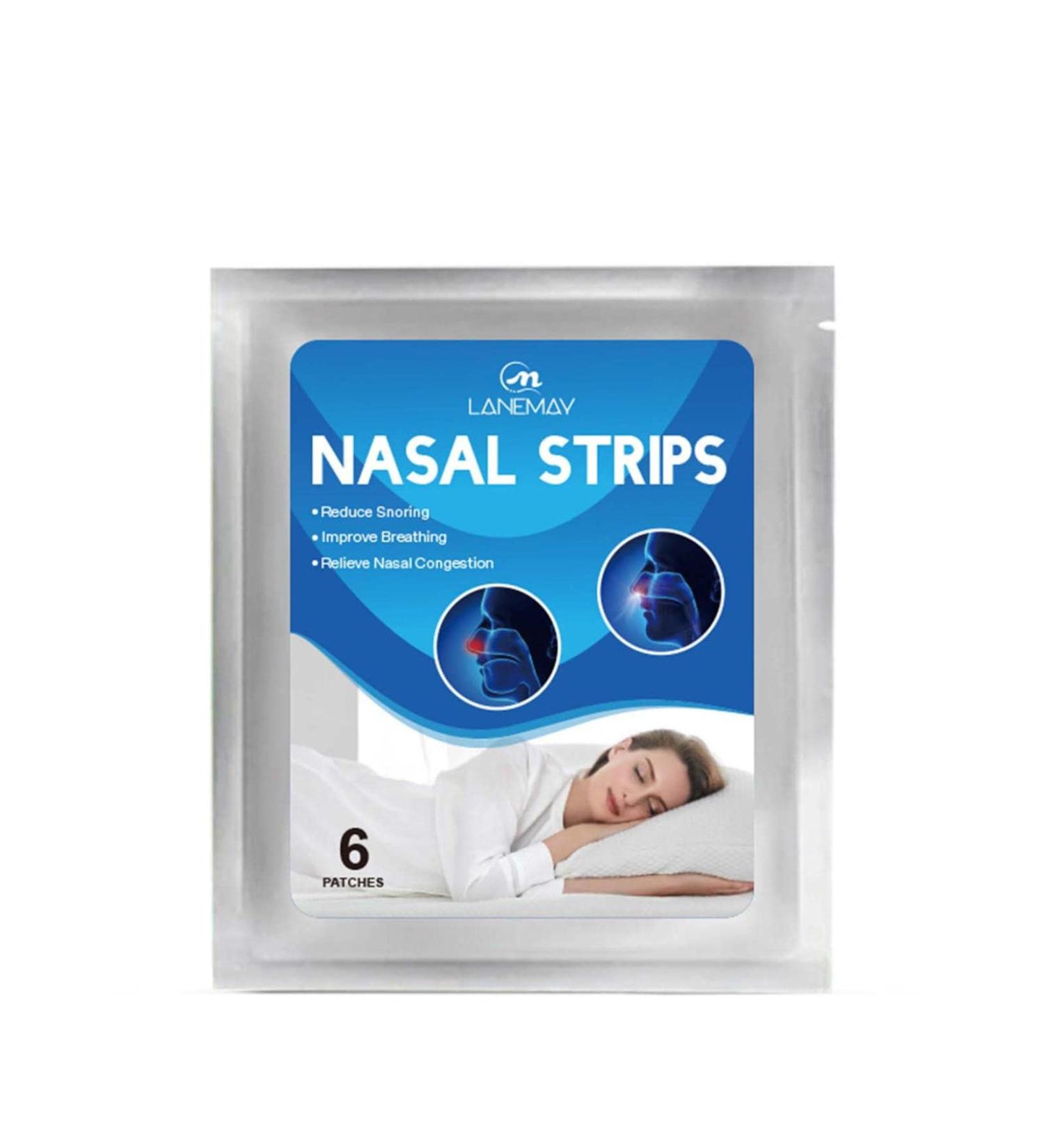Nasal Strips Anti Snoring & Congestion Relief (12 pcs) - Improve Sleep Quality - Buy Online on GoSupps.com