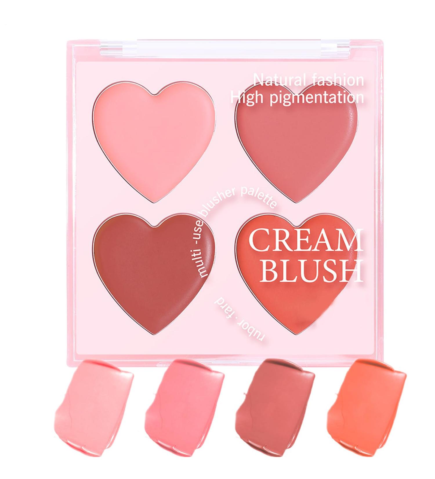 Palette de Fard Joues Maquillage Palette Blush Contour Et Lumi re | Maquillage R sistant aux Traces pour v nements Voyage et Mariage - Cosm tiques Beaut  - Buy Online on GoSupps.com