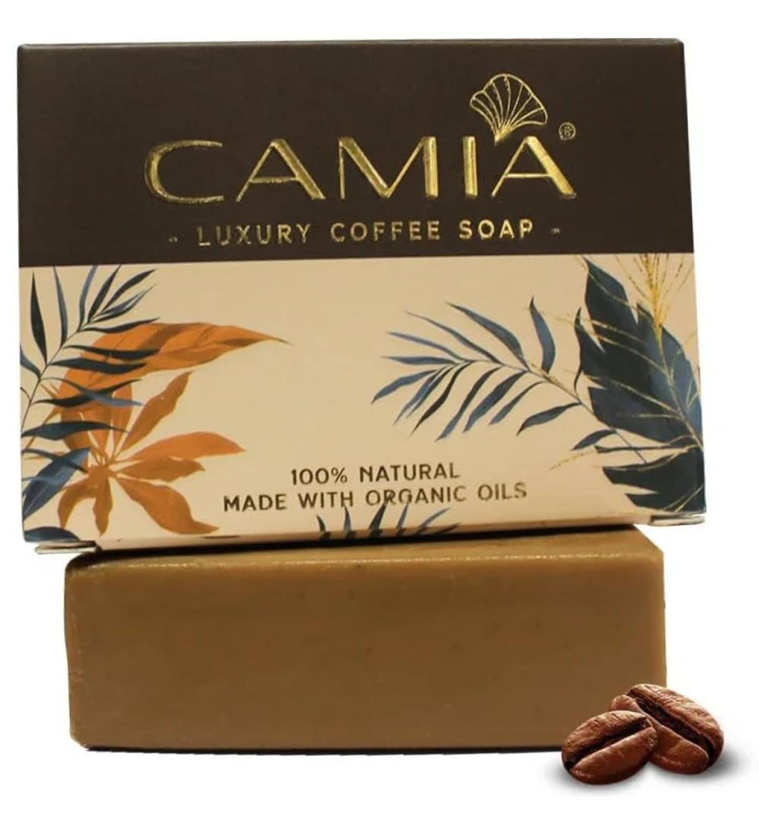 100% Natural Handmade Organic Coffee Soap - Exfoliating & Revitalizing Bath Bar | Luxury Skin Care Rich in Antioxidants | 4.2 Oz - Buy Online on GoSupps.com