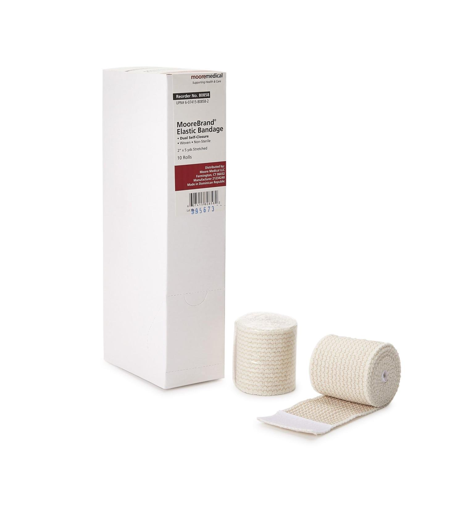 Buy McKesson Elastic Bandage - Standard Compression Wrap Non-Sterile for Sprains & Strains 2" x 4.5 yd 10 Count - Fast International Shipping - Buy Online on GoSupps.com