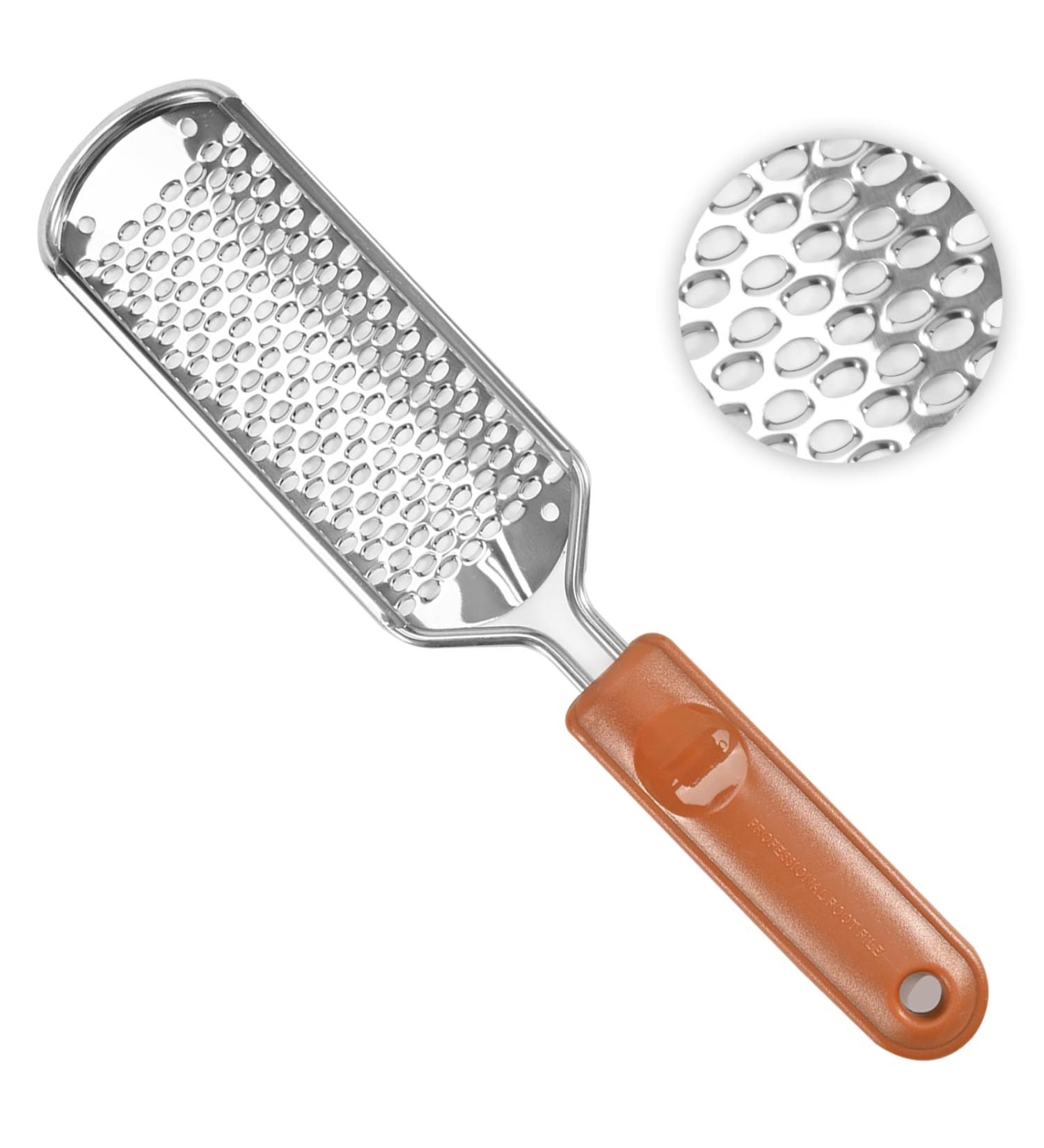 Untrytb Professional Foot Scrubber Dead Skin Remover Pedicure Foot File Callus Remover Heel Scraper for Cracked Heels Foot Rasp for Hard Skin Colossal Exfoliator Tool (T1) - Buy Online on GoSupps.com