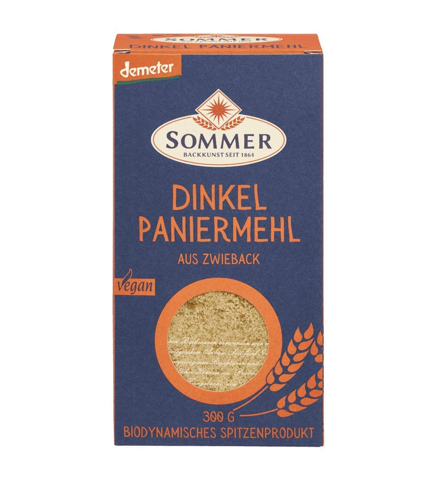 Summer Organic Spelt Breadcrumbs 300g pack
