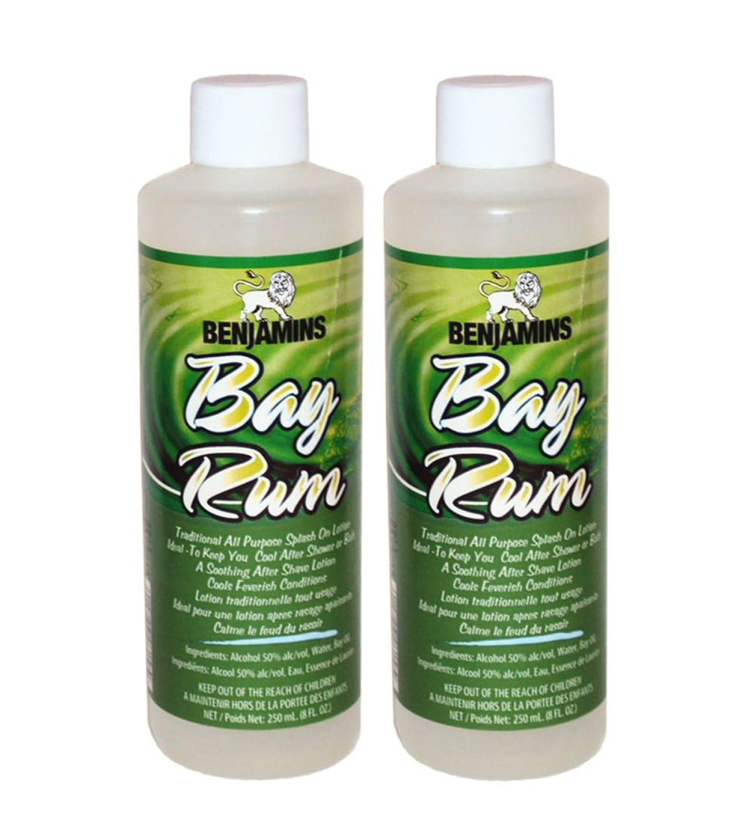 Benjamins Bay Rum 8oz (Pack of 2)