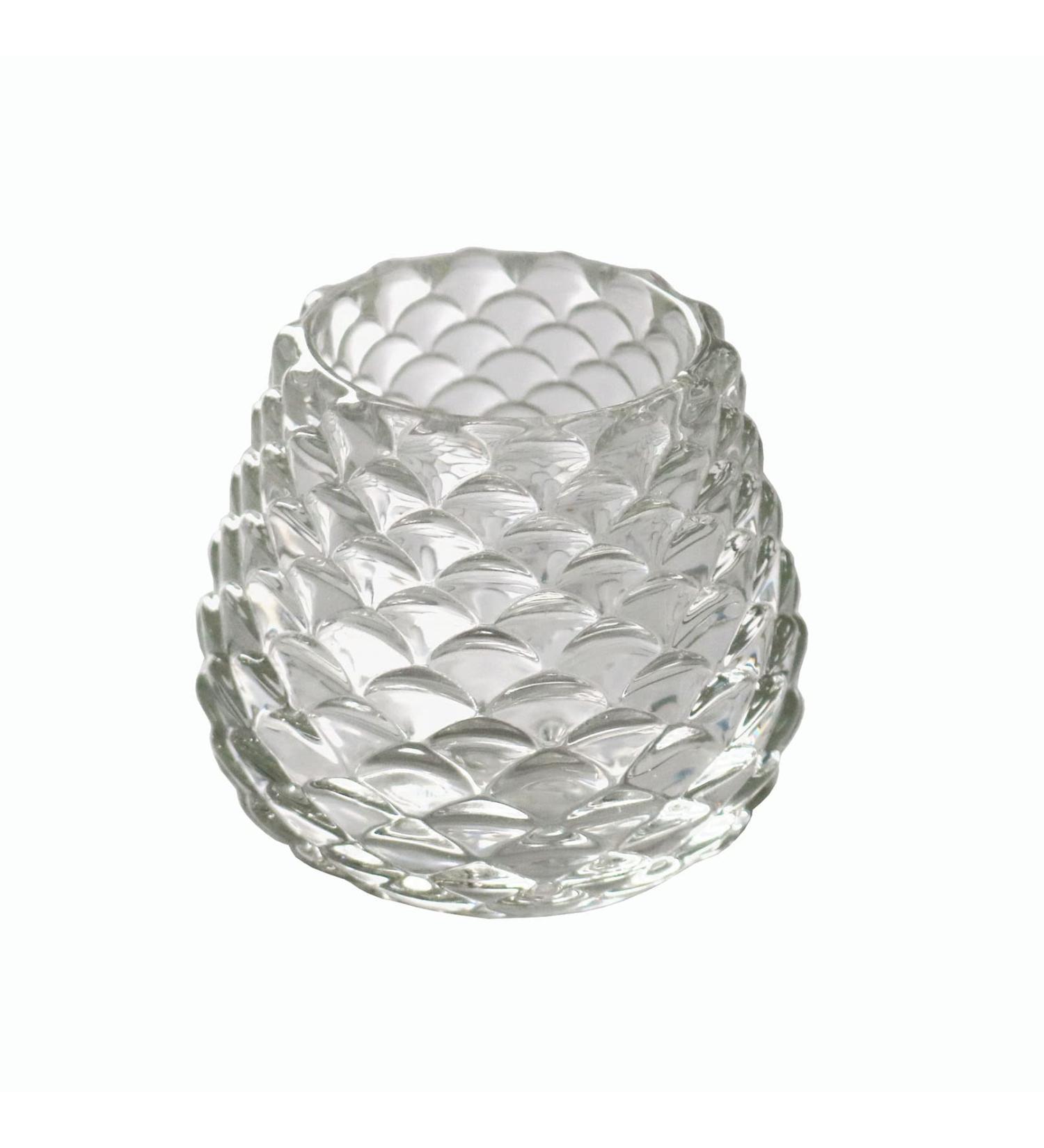 Pine Cone Glass Razor Holder for Safety Razors, Toothbrush, Toothpicks & Floss Picks - Buy Online on GoSupps.com