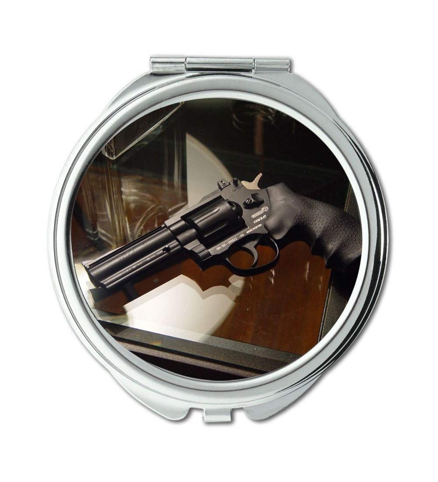 Mirror Travel Mirror gun lock Round Mirror gun pocket mirror portable mirror - Buy Online on GoSupps.com