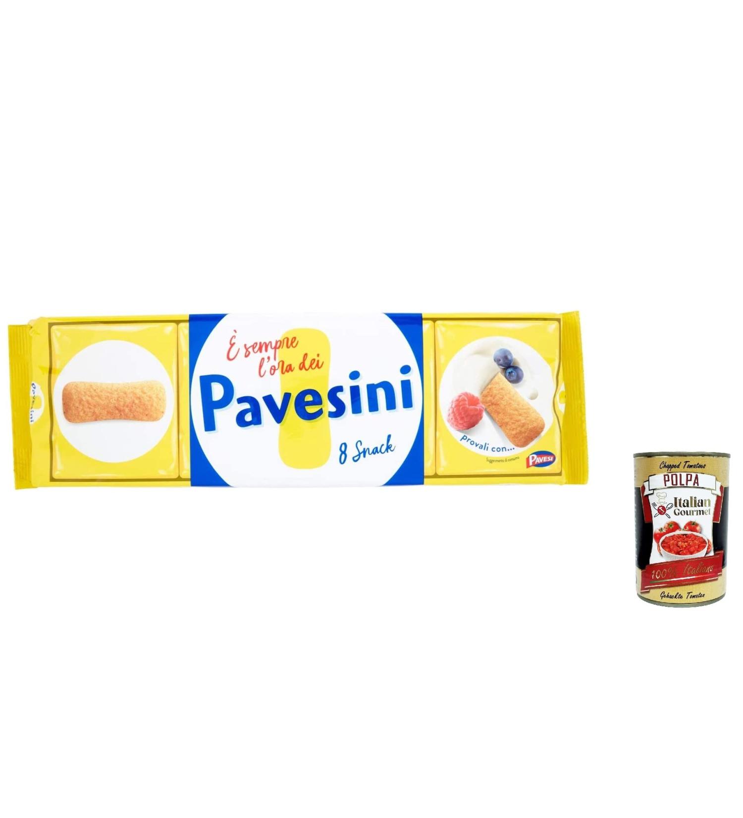  Italian Gourmet E.R. Italian Biscuits 200 g Set of 6 Italian Biscuits for Cakes Biscuits Snack Biscuits + Italian Gourmet Polpa 400g - Buy Online on GoSupps.com