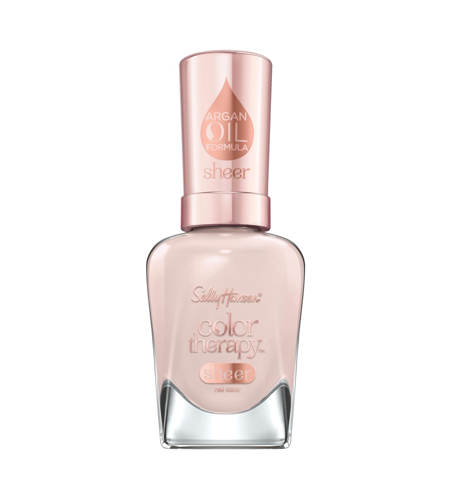 Sally Hansen Color Therapy Nail Polish - Bare Kiss (0.5 Fl. Oz) | International Shipping Available - Buy Online on GoSupps.com