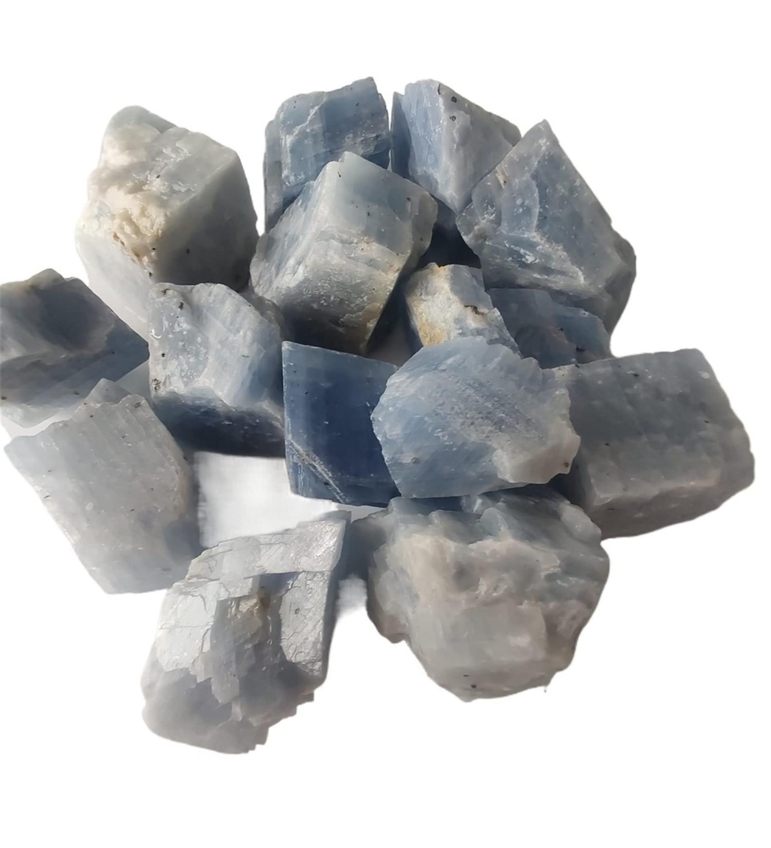 100g Natural Kyanite Quartz Raw Minerals Crystals Quartz for Home Decor Stone 2-5cm Blue - Buy Online on GoSupps.com