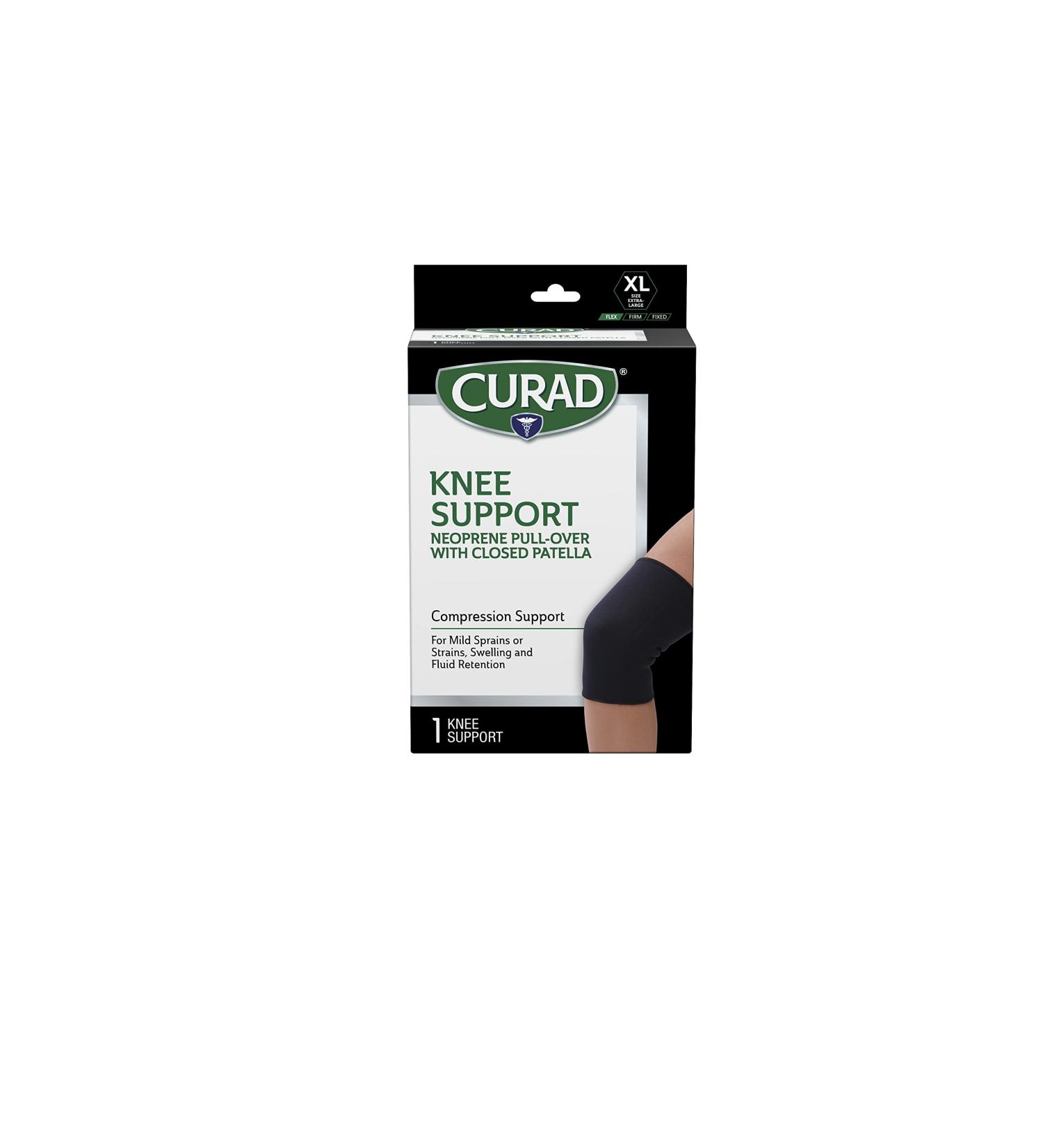 Buy Medline Curad X-Large Knee Support | Neoprene Closed Patella | International Shipping Available - Buy Online on GoSupps.com