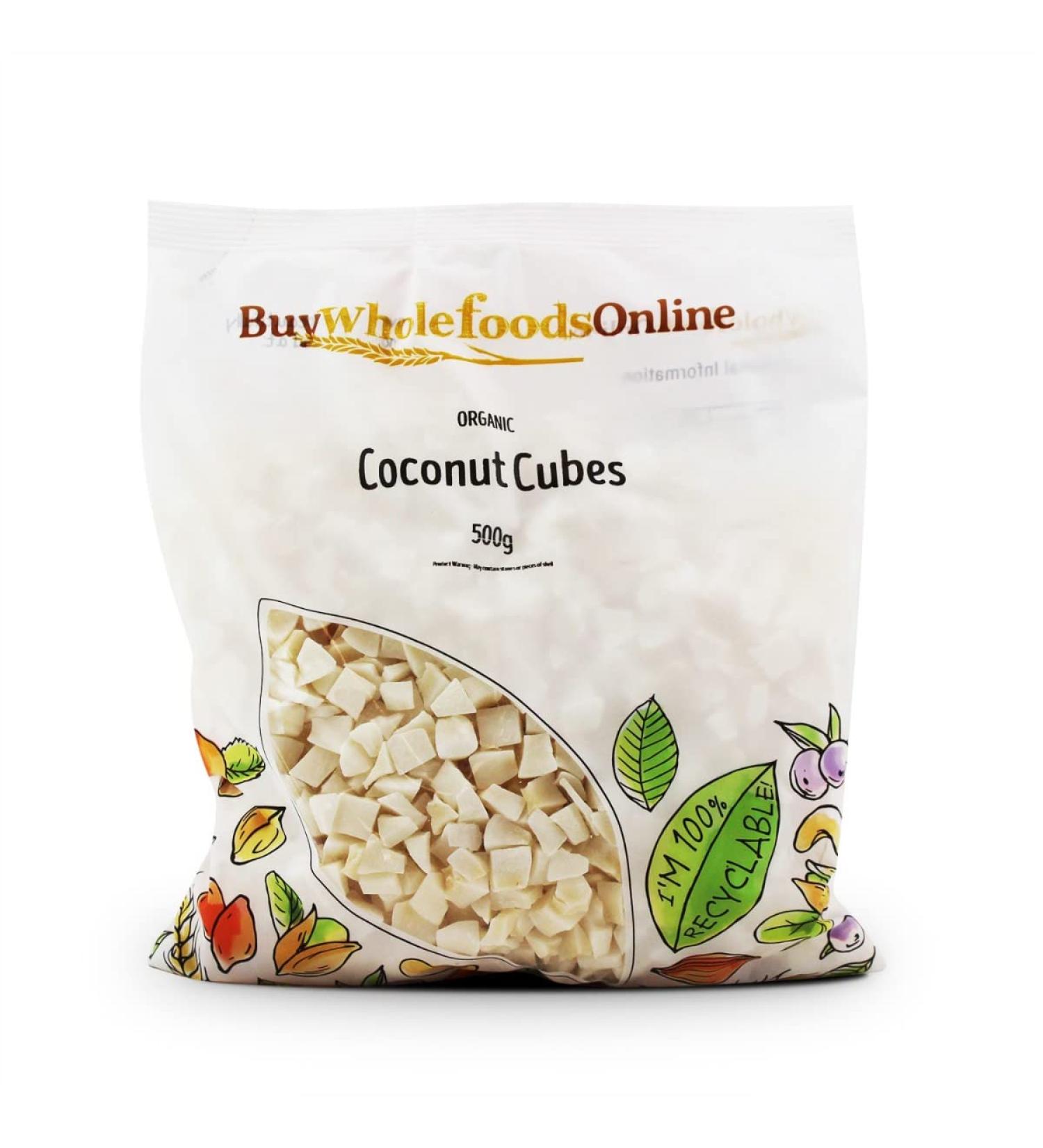 Organic Coconut Cubes 500g