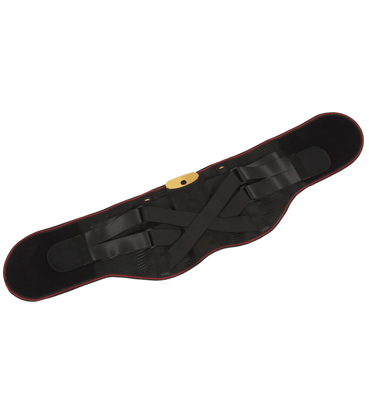 Lumbar Support Brace - Flexible Adjustment & Breathable Waist Support Belt for Sports (XL - Buy Online on GoSupps.com