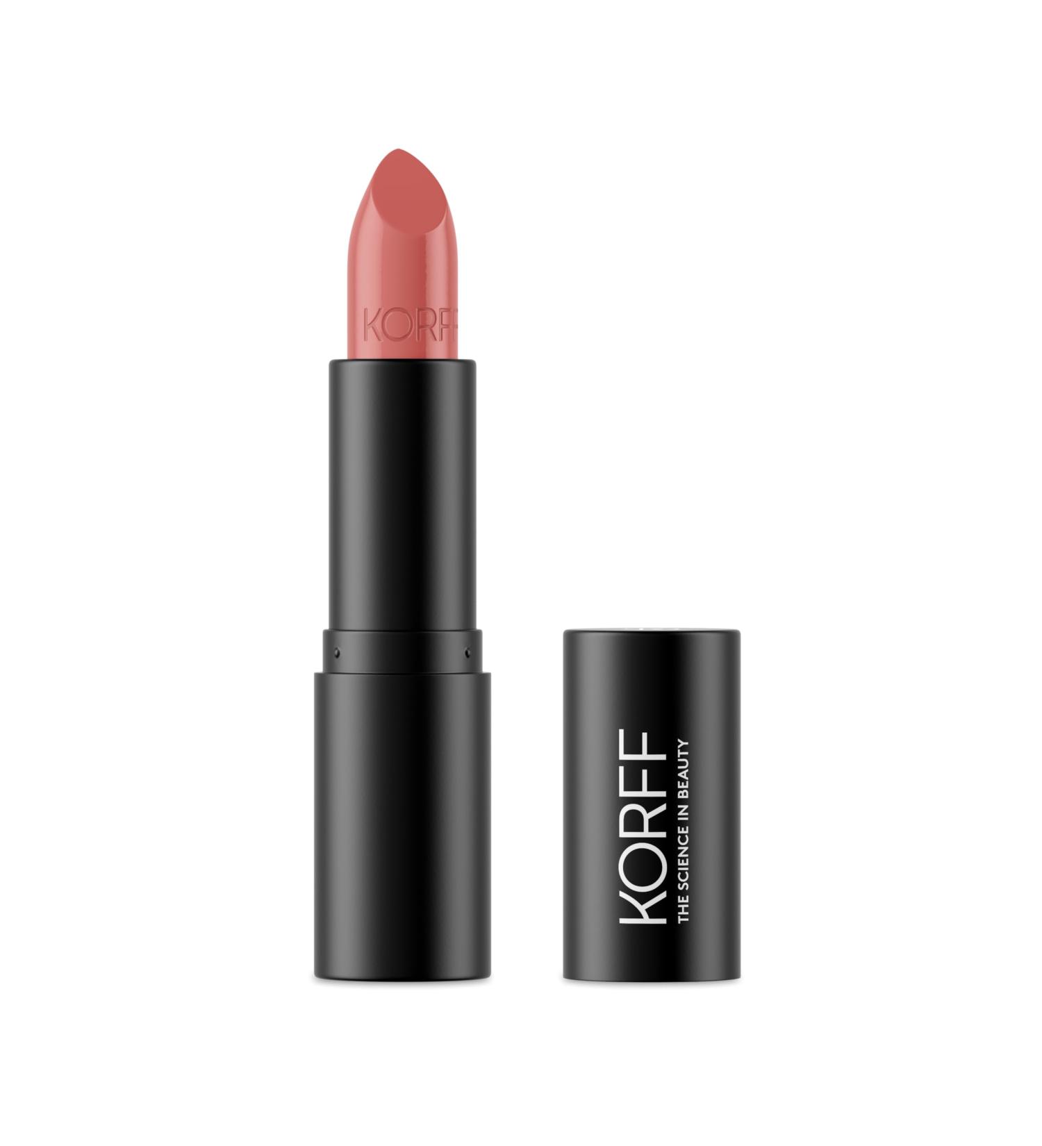  Korff Korff Lumi-matt Lipstick intense color and excellent hold creamy texture with collagen hyaluronic acid and vitamin E 02 nudes 4.2 ml - Buy Online on GoSupps.com