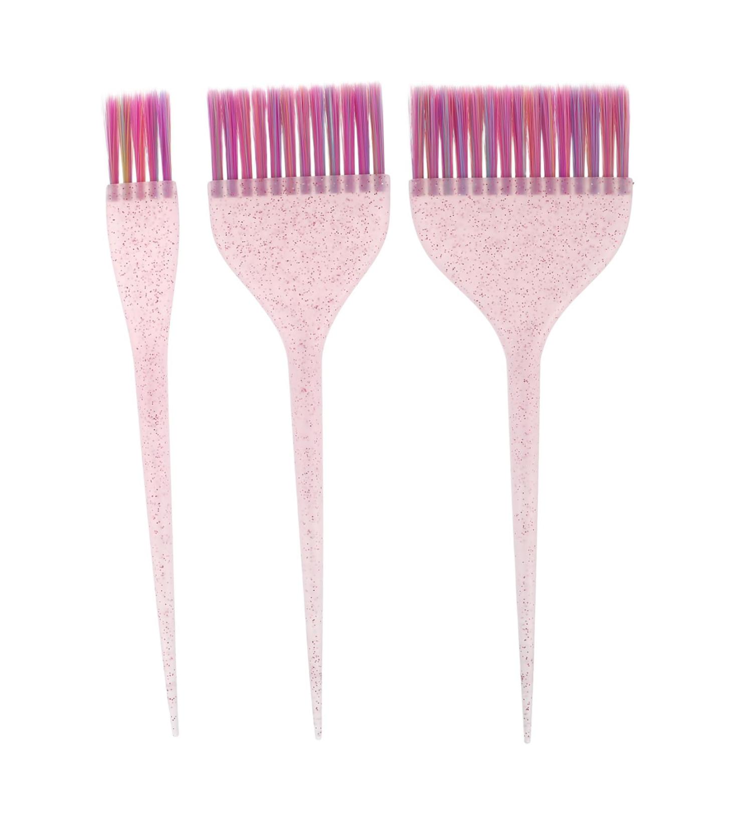 ABOOFAN 3 pi ces Brosses de Teinture Cheveux Longues avec Poign es Paillet es Lot de Pinceaux Applicateurs pour Coloration Lumineuse et Facile Brosse Salon Coloration Poils Souples pour - Buy Online on GoSupps.com