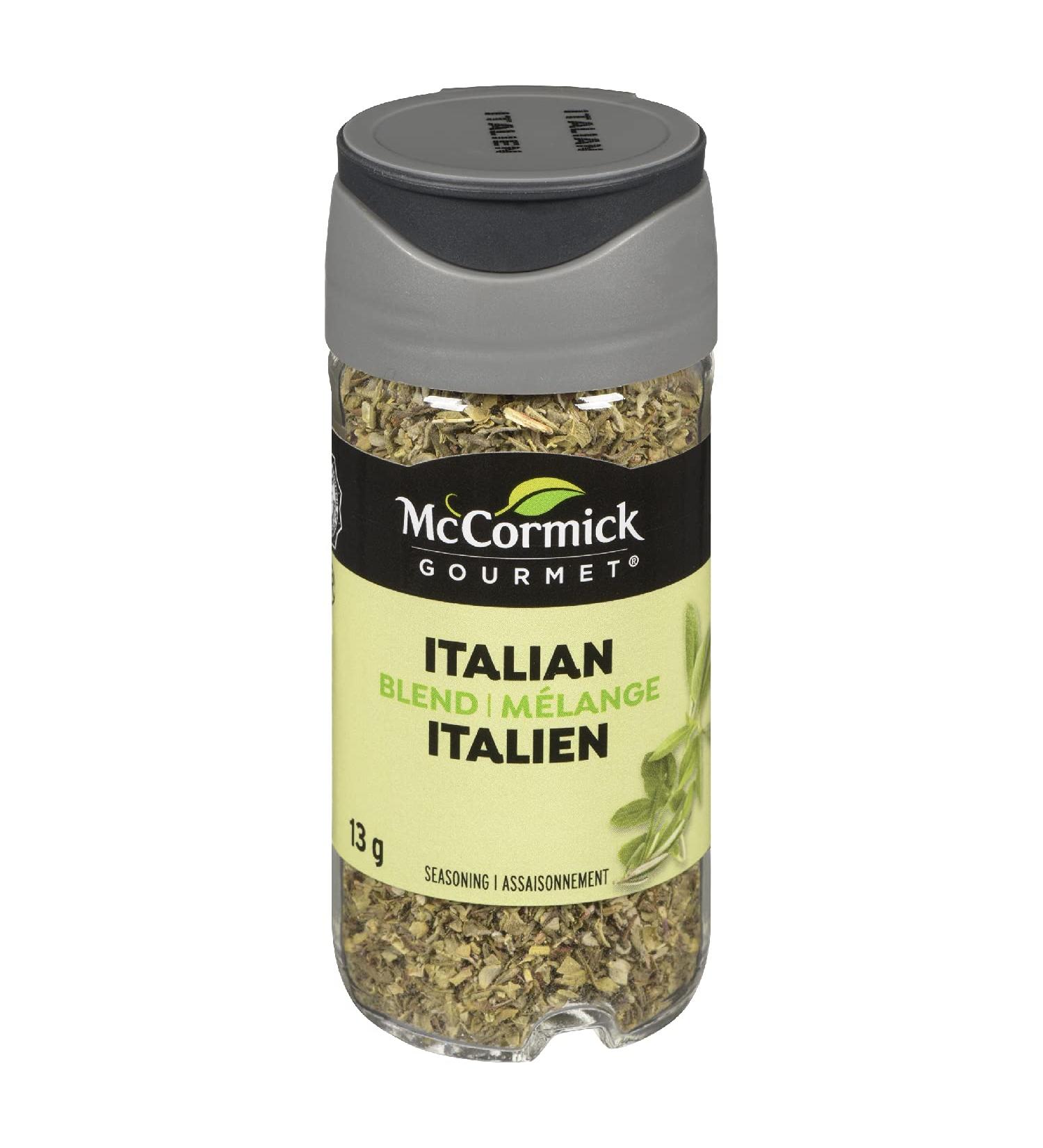 McCormick Gourmet (MCCO3) New Bottle Premium Quality Natural Herbs & Spices Italian Seasoning 13g - Buy Online on GoSupps.com