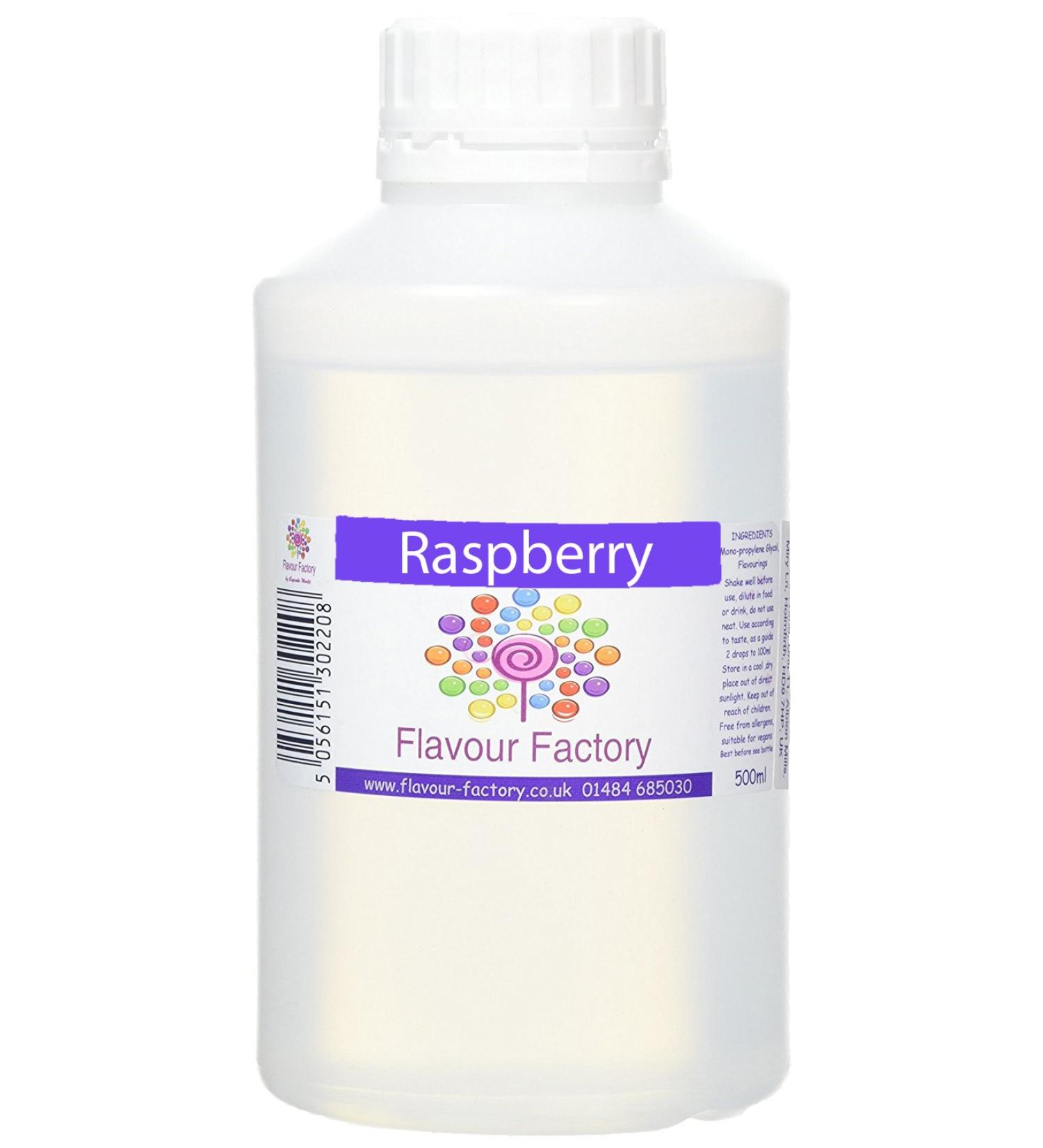 Flavour Factory Intense Food Flavouring Raspberry 500ml