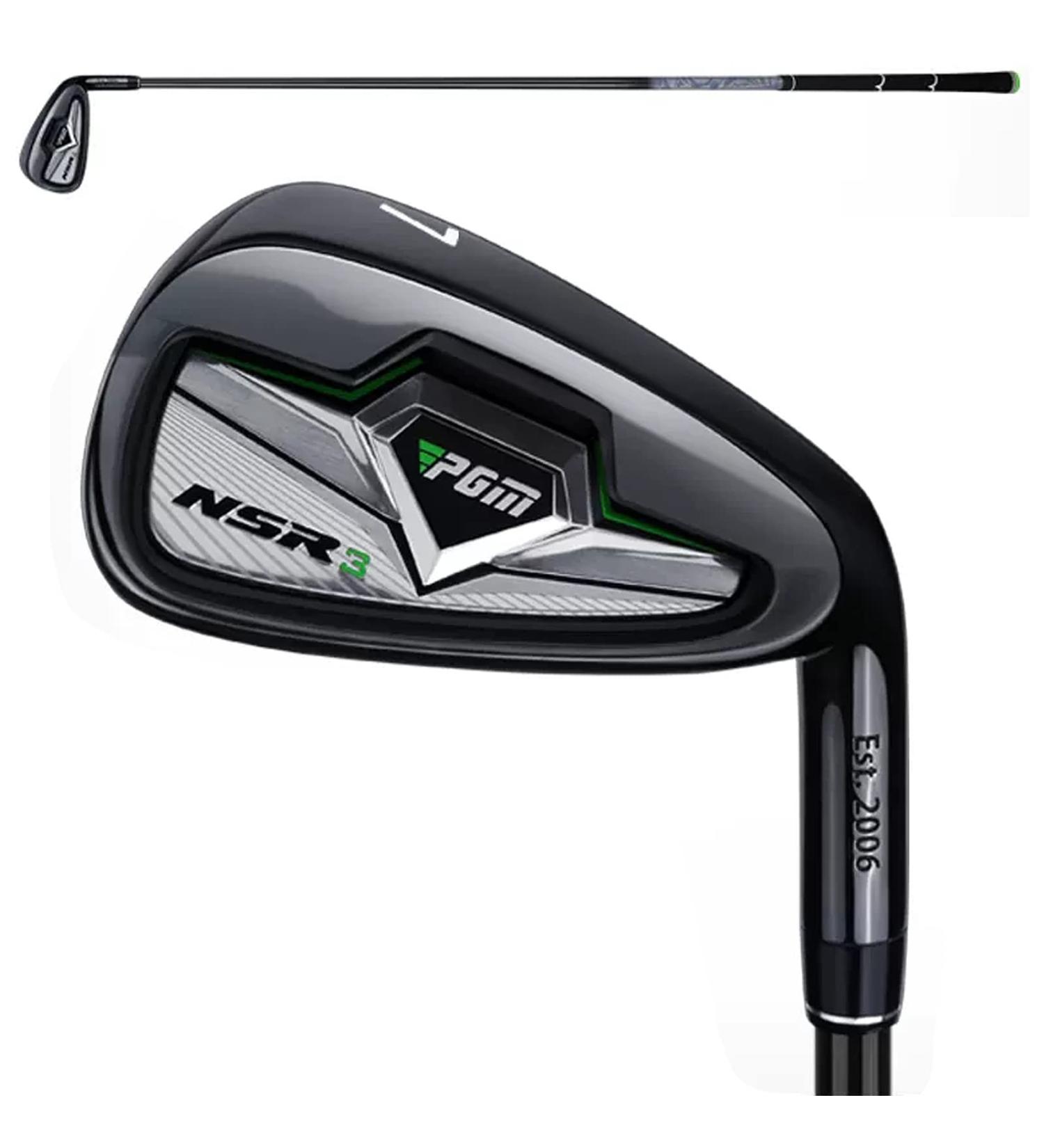 PGM NSR III #7 Golf Iron Thru Gap Wedge - Steel/Graphite Shafts - Left/Right-Handed Regular Golfers - Buy Online on GoSupps.com