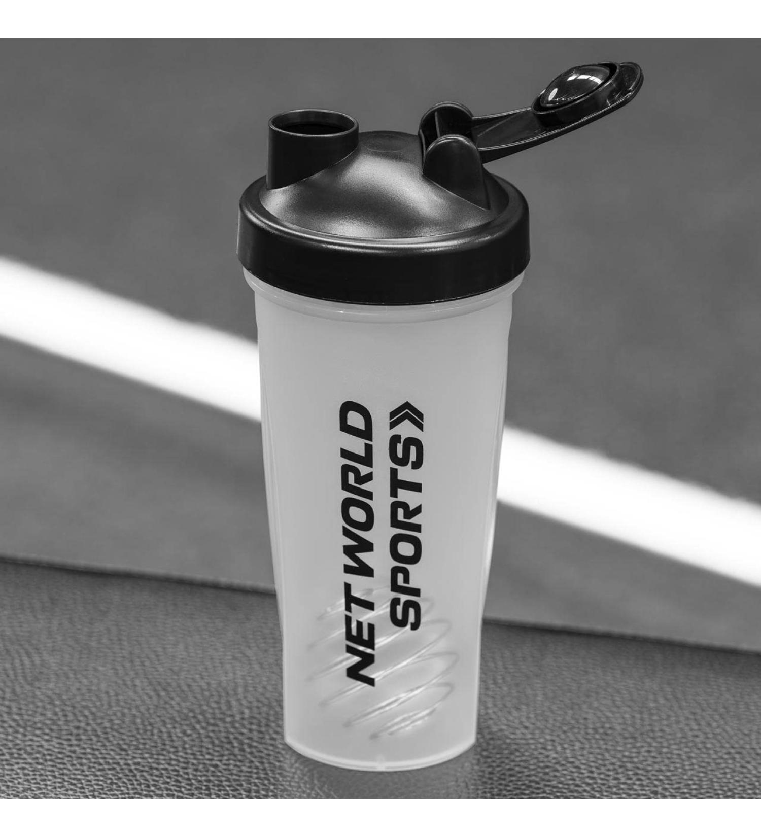 FORZA 24fl Oz Protein Shaker Bottle - BPA And Phthalate Free Sports Drink Shaker Bottle with Non-Leak Cap (Black Pack Of 1) Black 24 Ounces - Buy Online on GoSupps.com