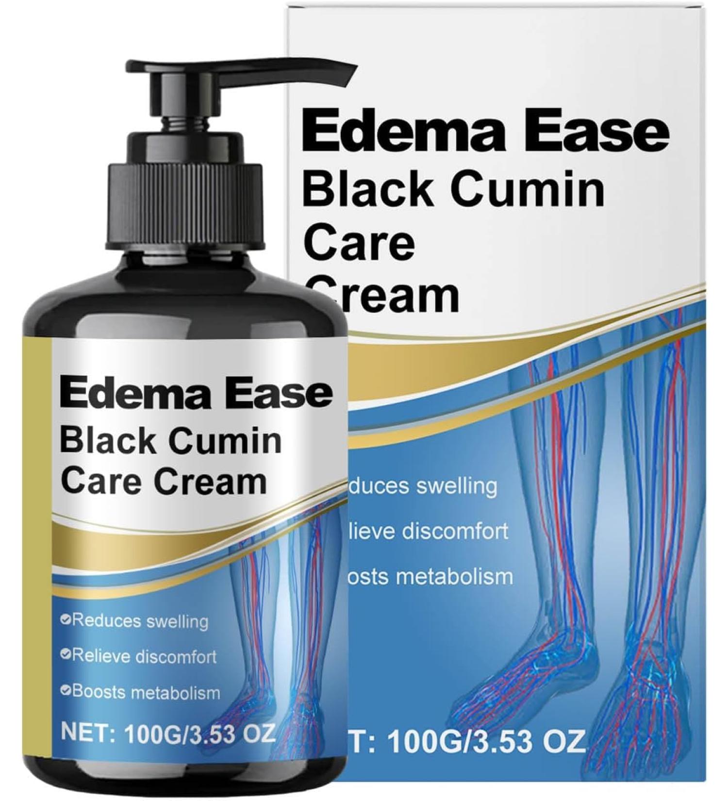 Cr me de massage au cumin noir pour soulager les d mes et les jambes. Baume r parateur naturel aux plantes. R duit naturellement les gonflements des jambes. Convient tous les types de peau. 1pcs - Buy Online on GoSupps.com