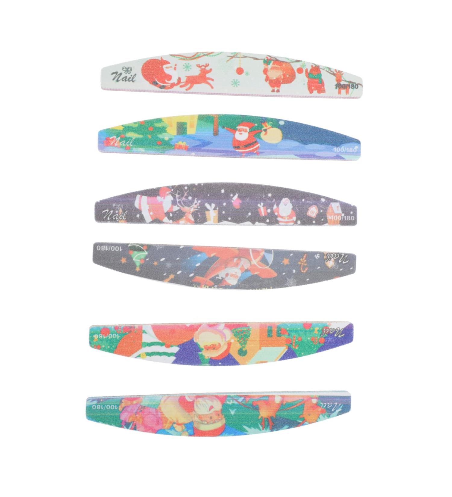 FRCOLOR Set of 6 Professional Nail Polish Sanding Tool Kit De Manicura Manicure Nail Polish Set Manicure Sanding Block Nail Shaping File Creative Nail Files - Buy Online on GoSupps.com