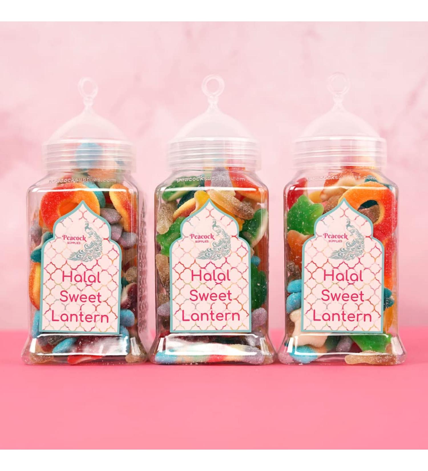 Halal Sweet Lantern Jar (3pk) - Buy Online on GoSupps.com