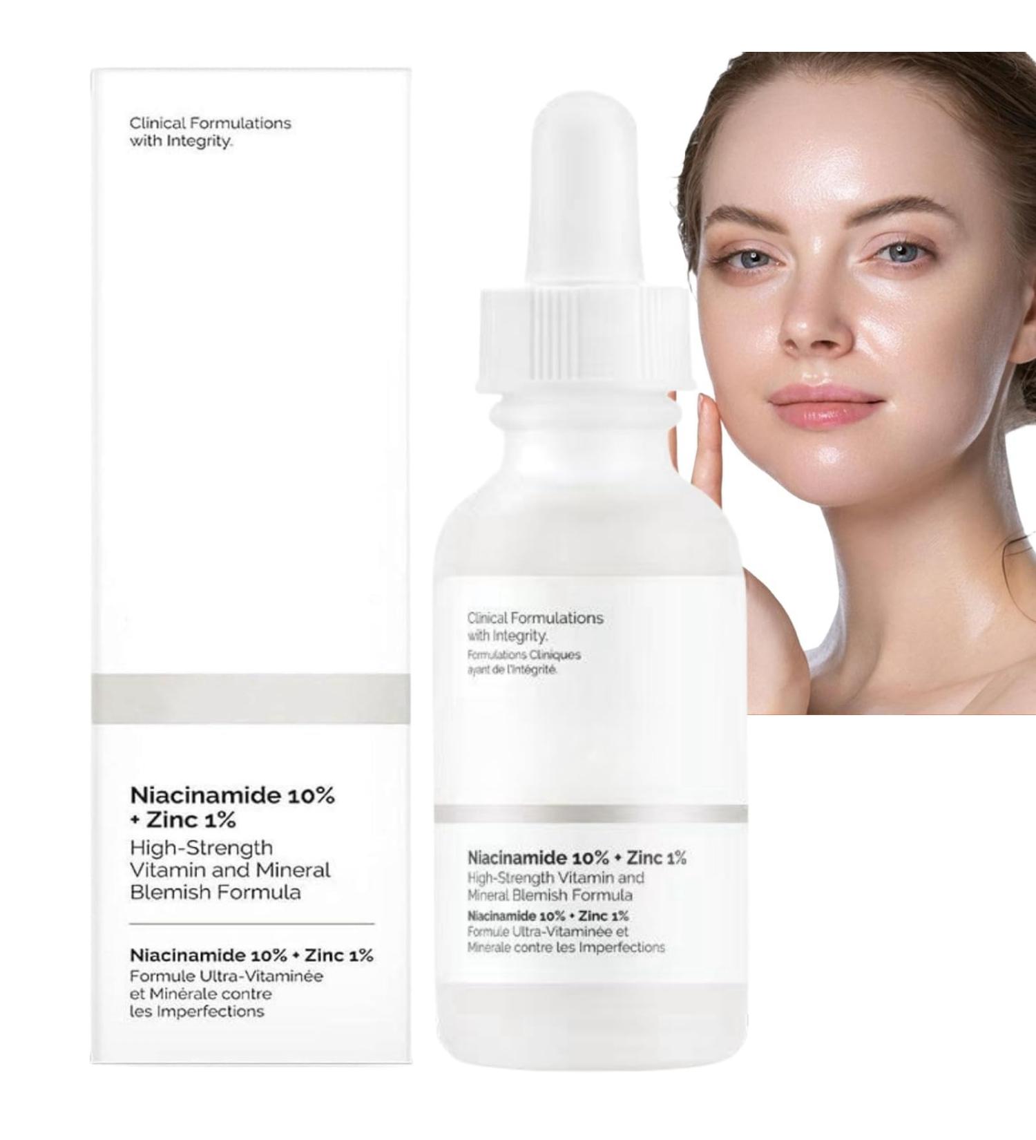 10% Niacinamide Serum + 1% Zinc Serum Niacinamide Face Serum Moisturiser Face Face Serum Minimises Pore Anti Aging Serum for Face Brightening Serum Tackles Blemishes Niacinamide Brightening Toner - Buy Online on GoSupps.com